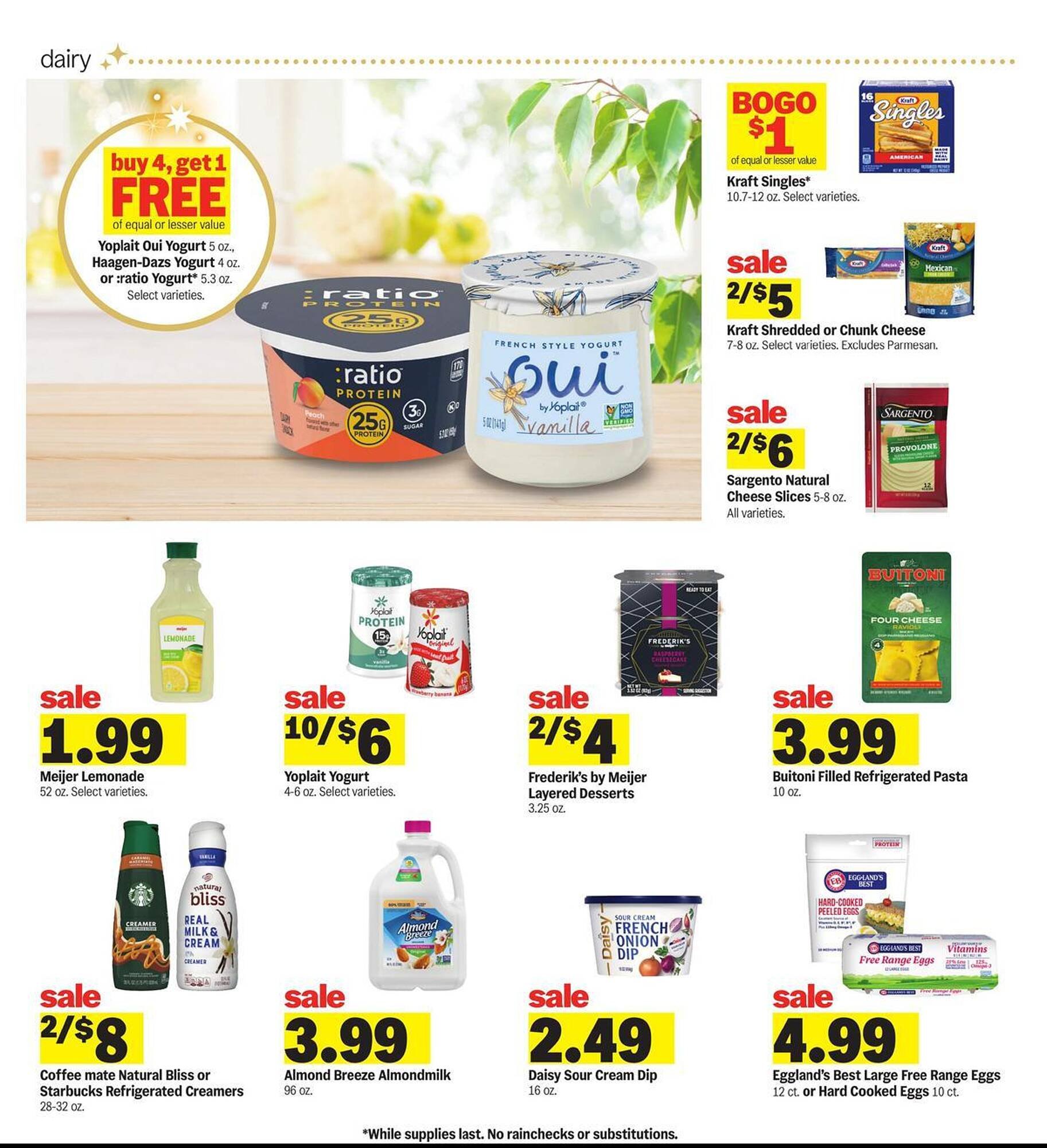 Meijer weekly ad
