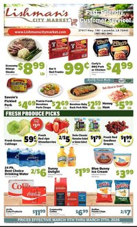 Lishman's City Market weekly ad