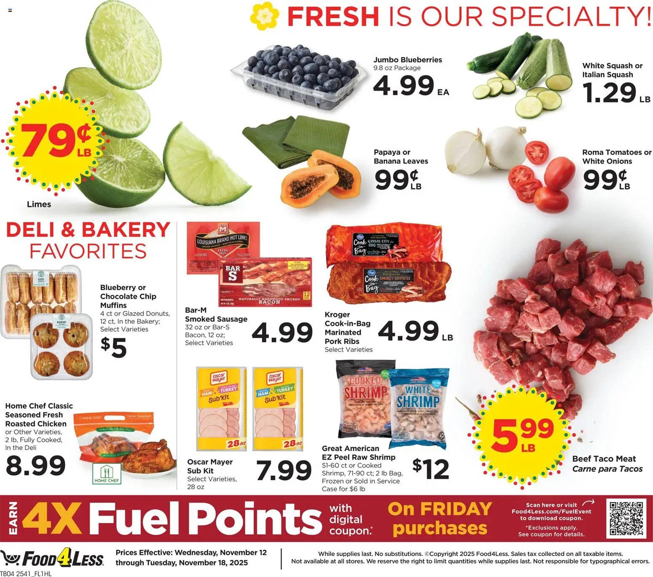 Food 4 Less weekly ad (2025-11-12 - 2025-11-18) | 5