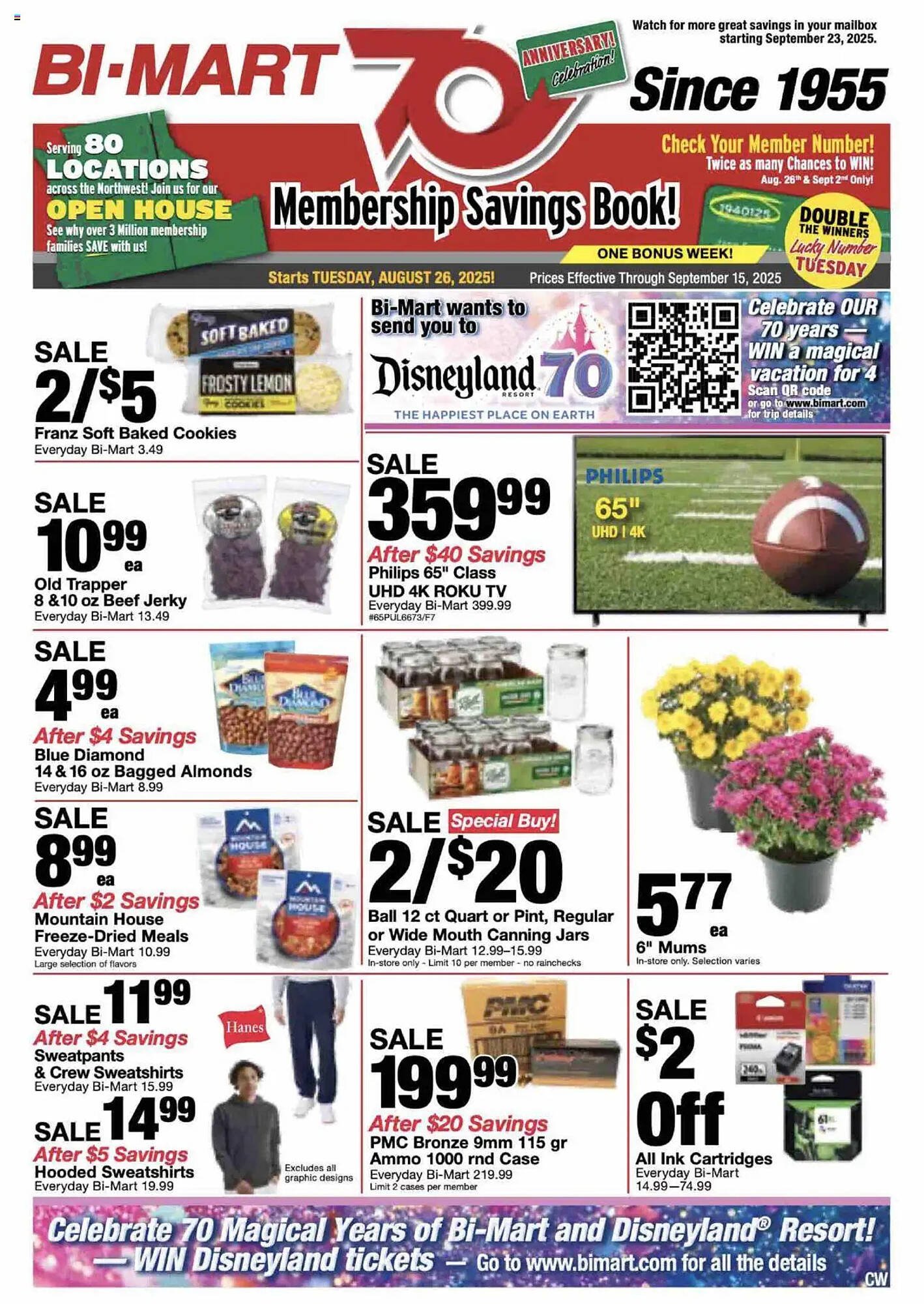 Bi-Mart Weekly Ad (2025-08-26 - 2025-09-16) | 1