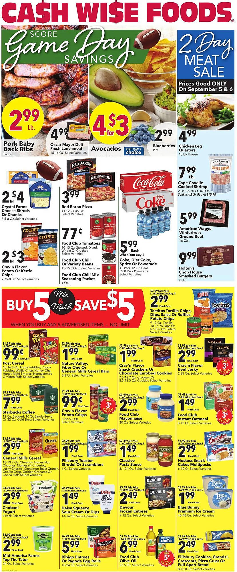 Cash Wise flyer (2025-09-03 - 2025-09-10) | 1