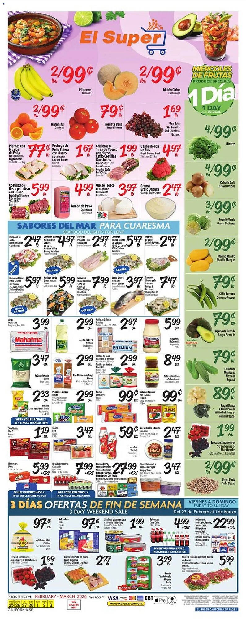 El Super weekly ad