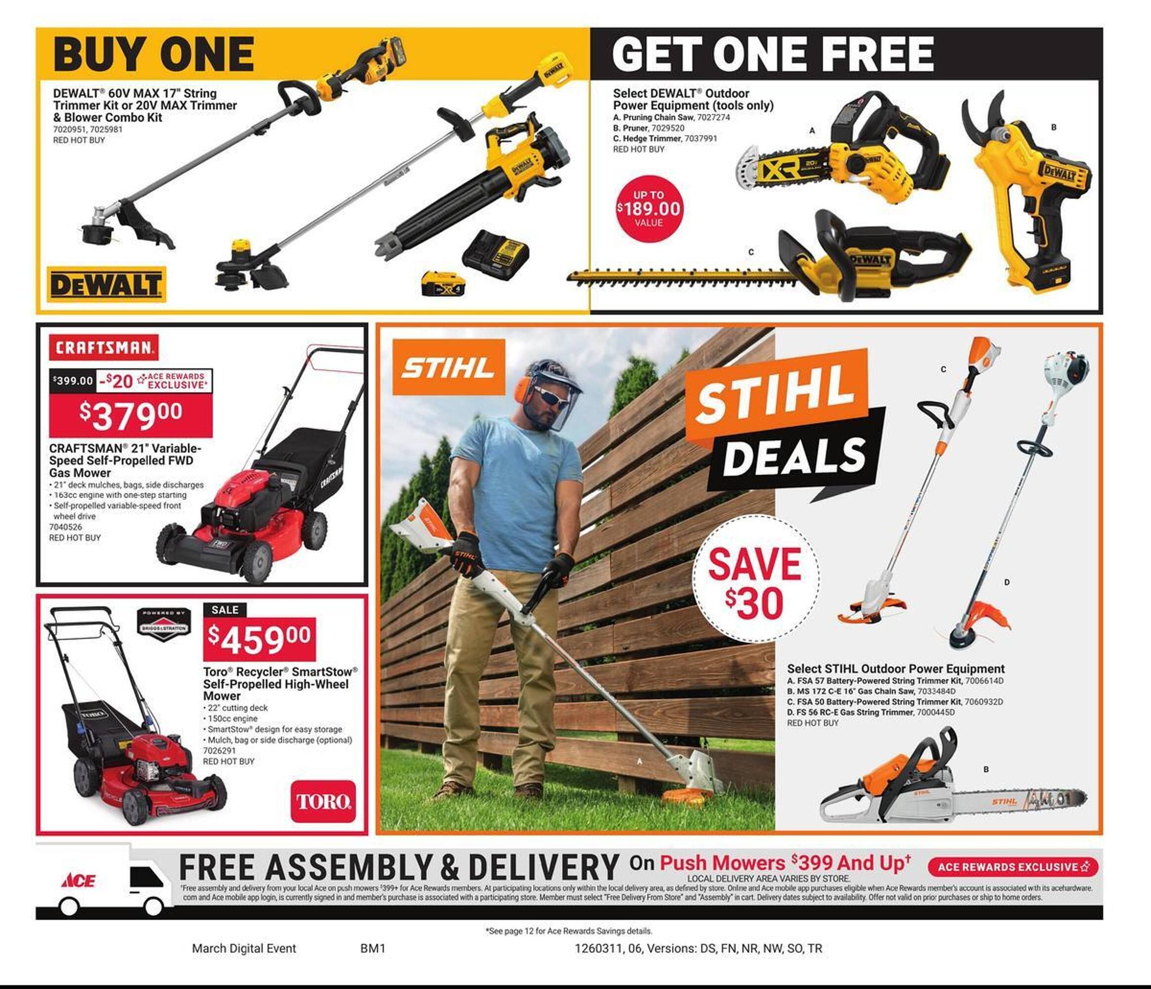 Ace Hardware flyer