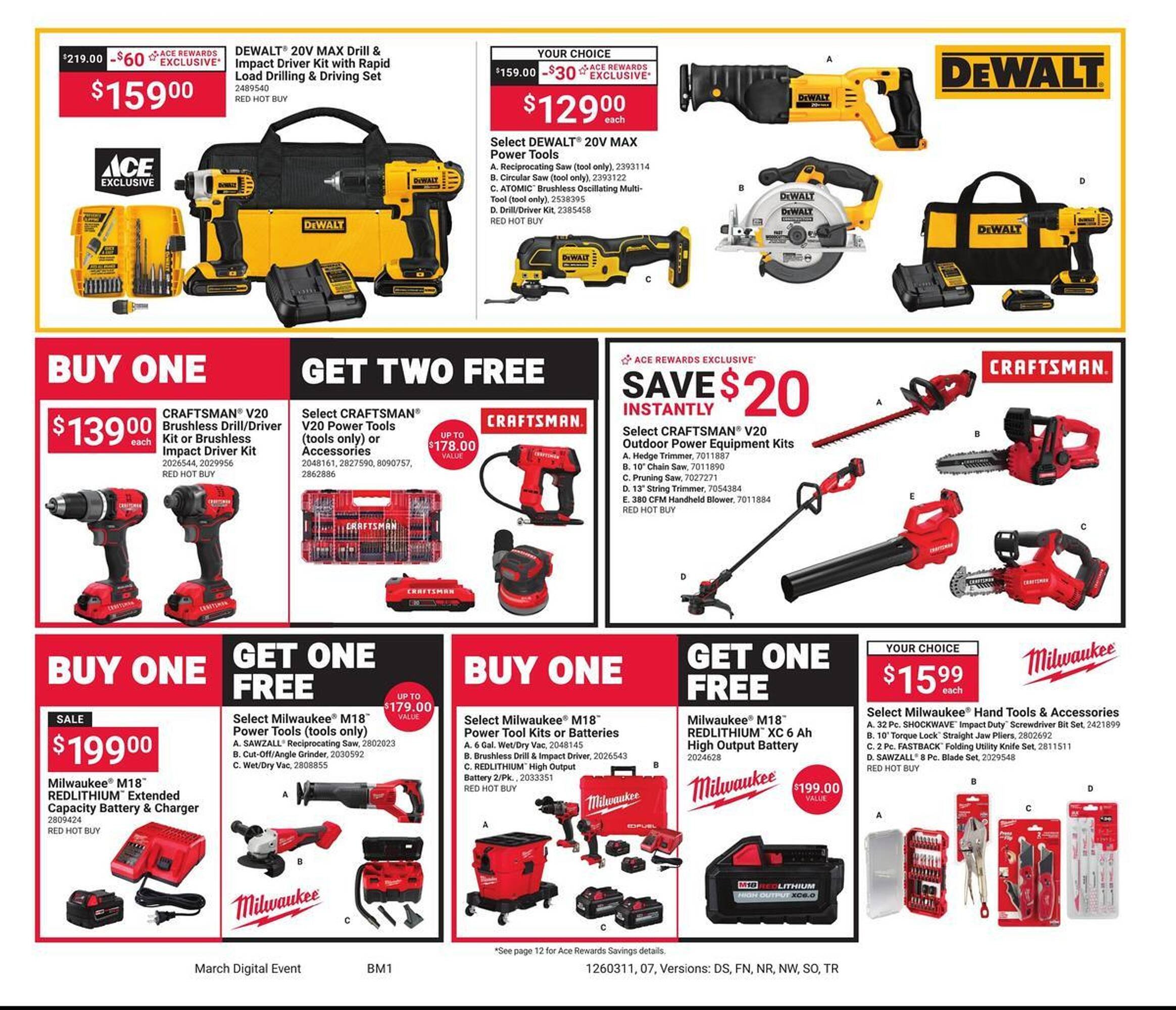 Ace Hardware flyer