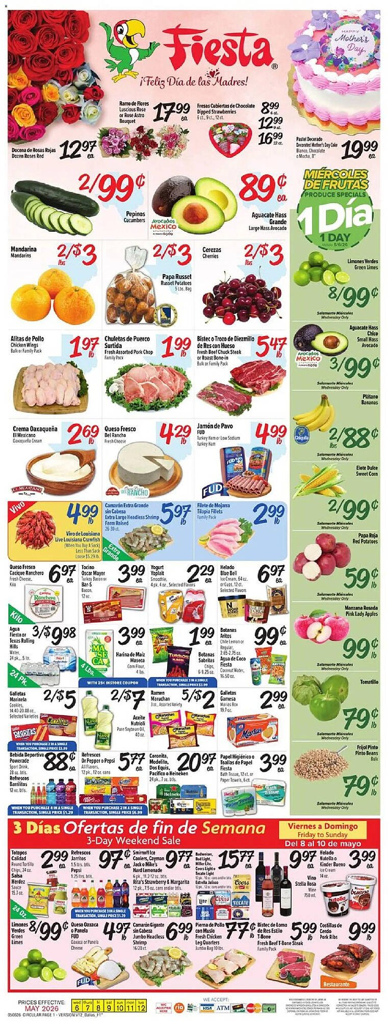 Fiesta Mart weekly ad