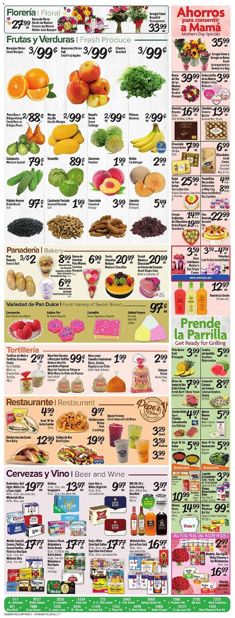 Fiesta Mart weekly ad