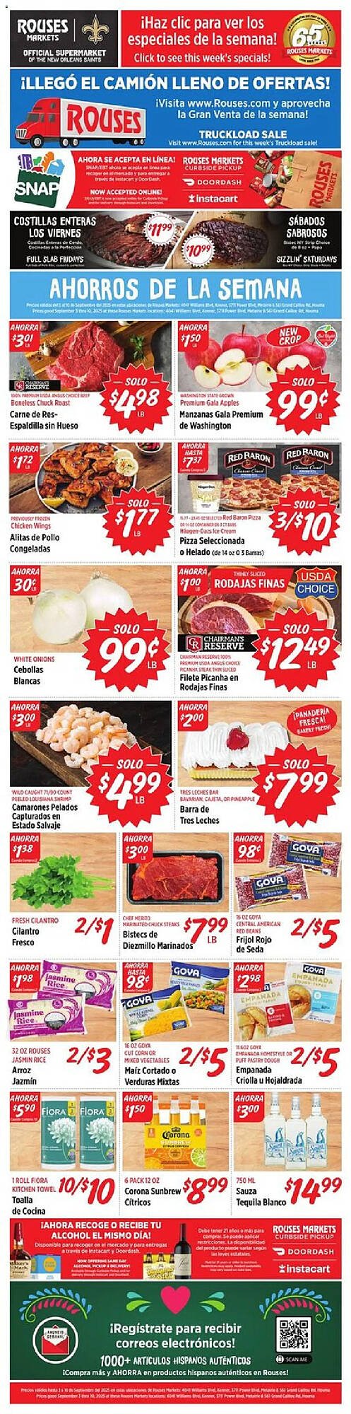 Rouses weekly ad (2025-09-03 - 2025-09-10) | 1