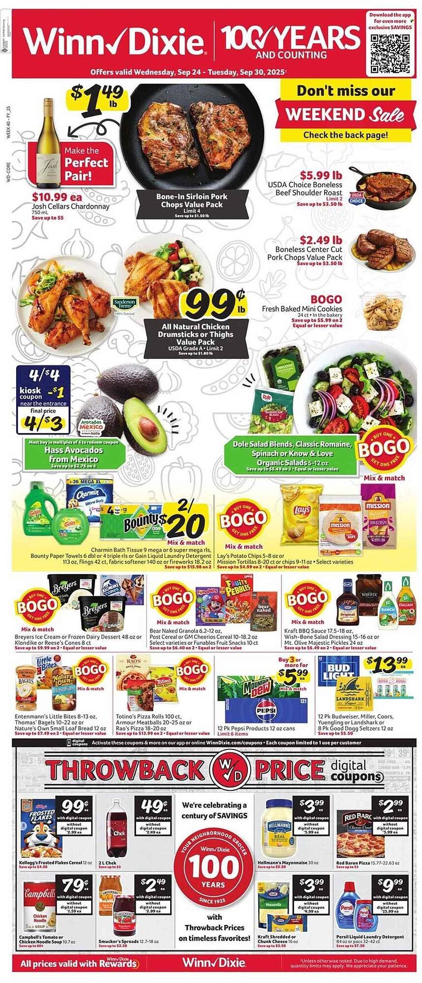 Winn Dixie weekly ad (2025-09-24 - 2025-09-30) | 1