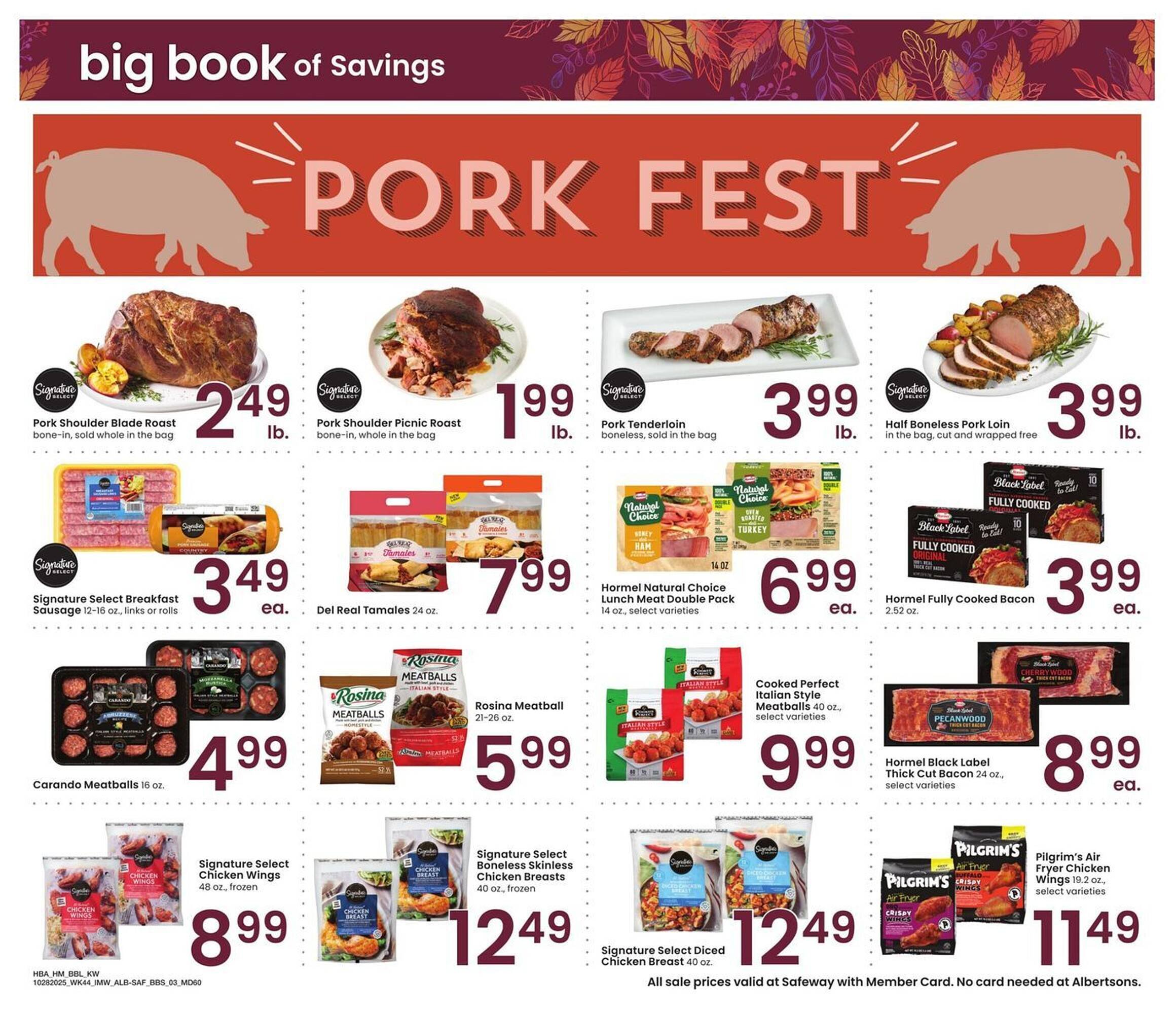 Safeway weekly ad (2025-10-28 - 2025-12-01) | 3