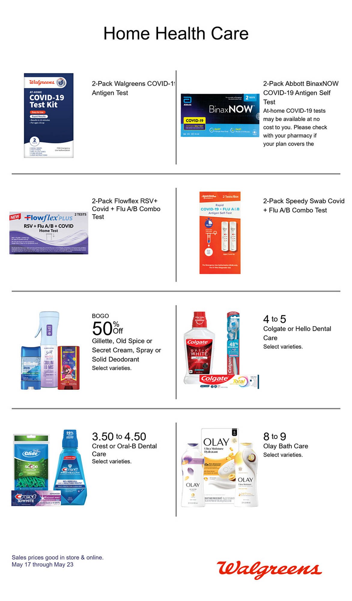 Walgreens weekly ad (2026-05-17 - 2026-05-23) | 17