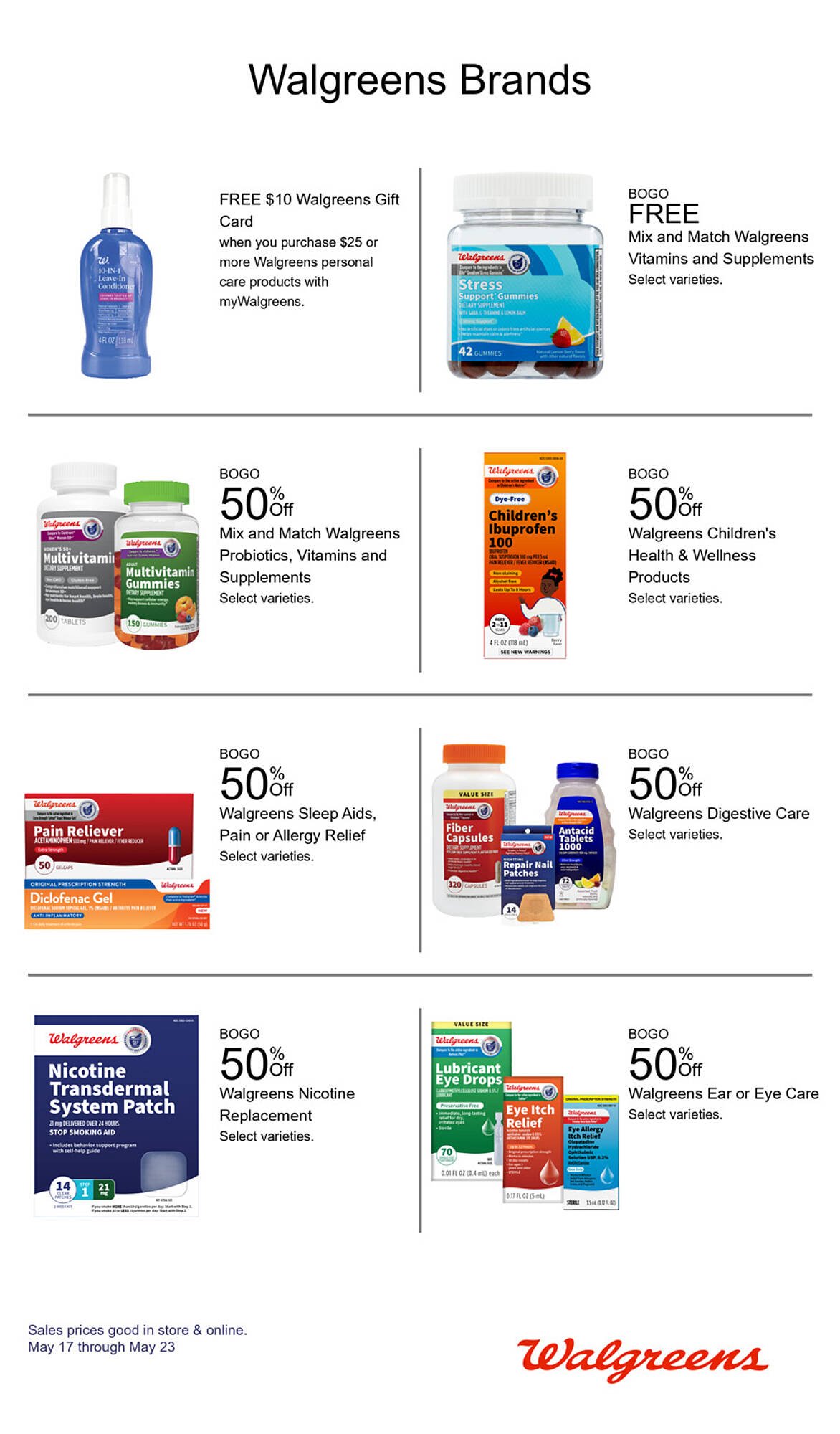 Walgreens weekly ad