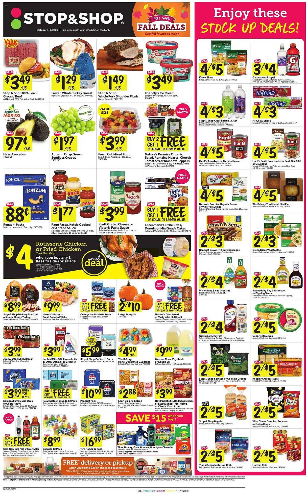 Stop&amp;Shop weekly ad (2025-10-03 - 2025-10-10) | 1