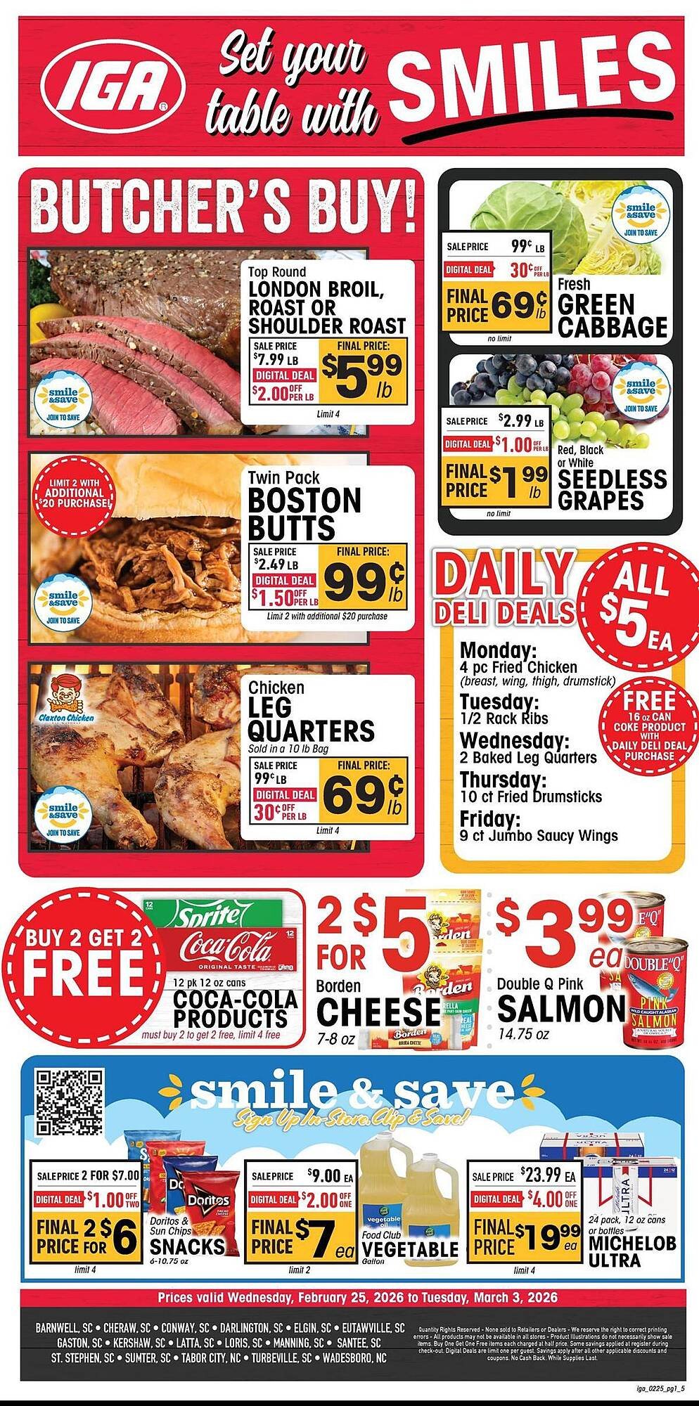 IGA weekly ad
