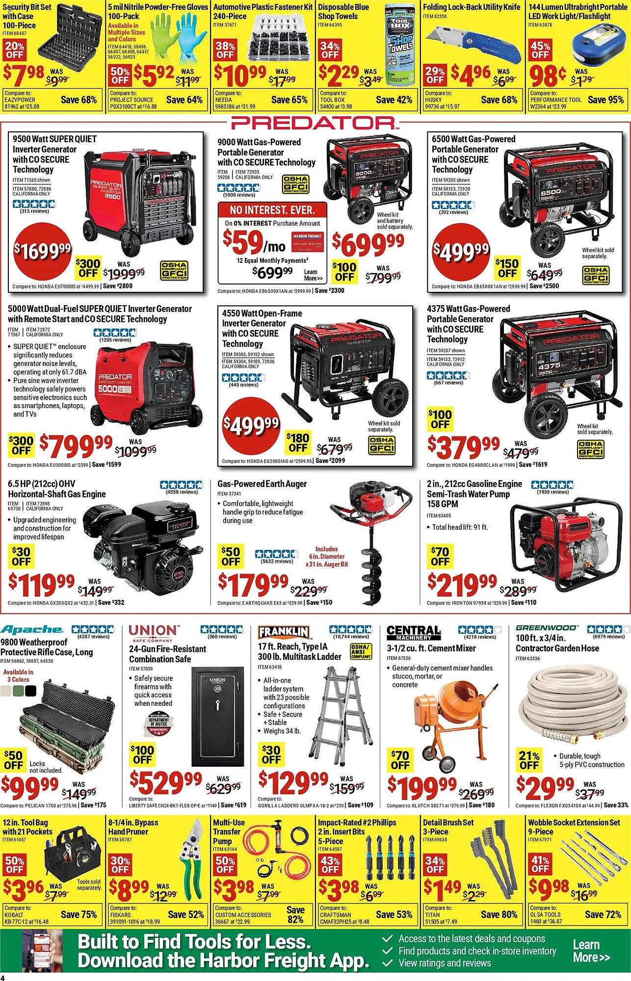 Harbor Freight Tools weekly ad