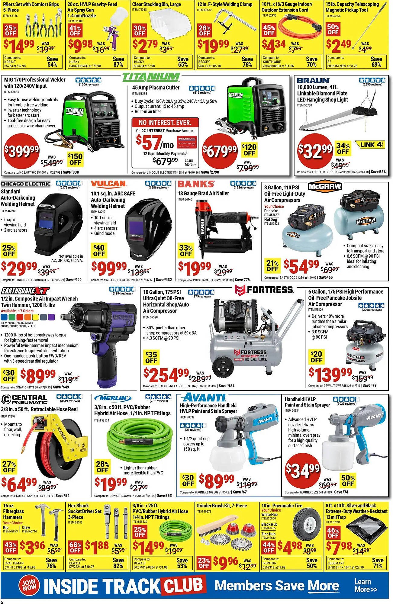 Harbor Freight Tools weekly ad
