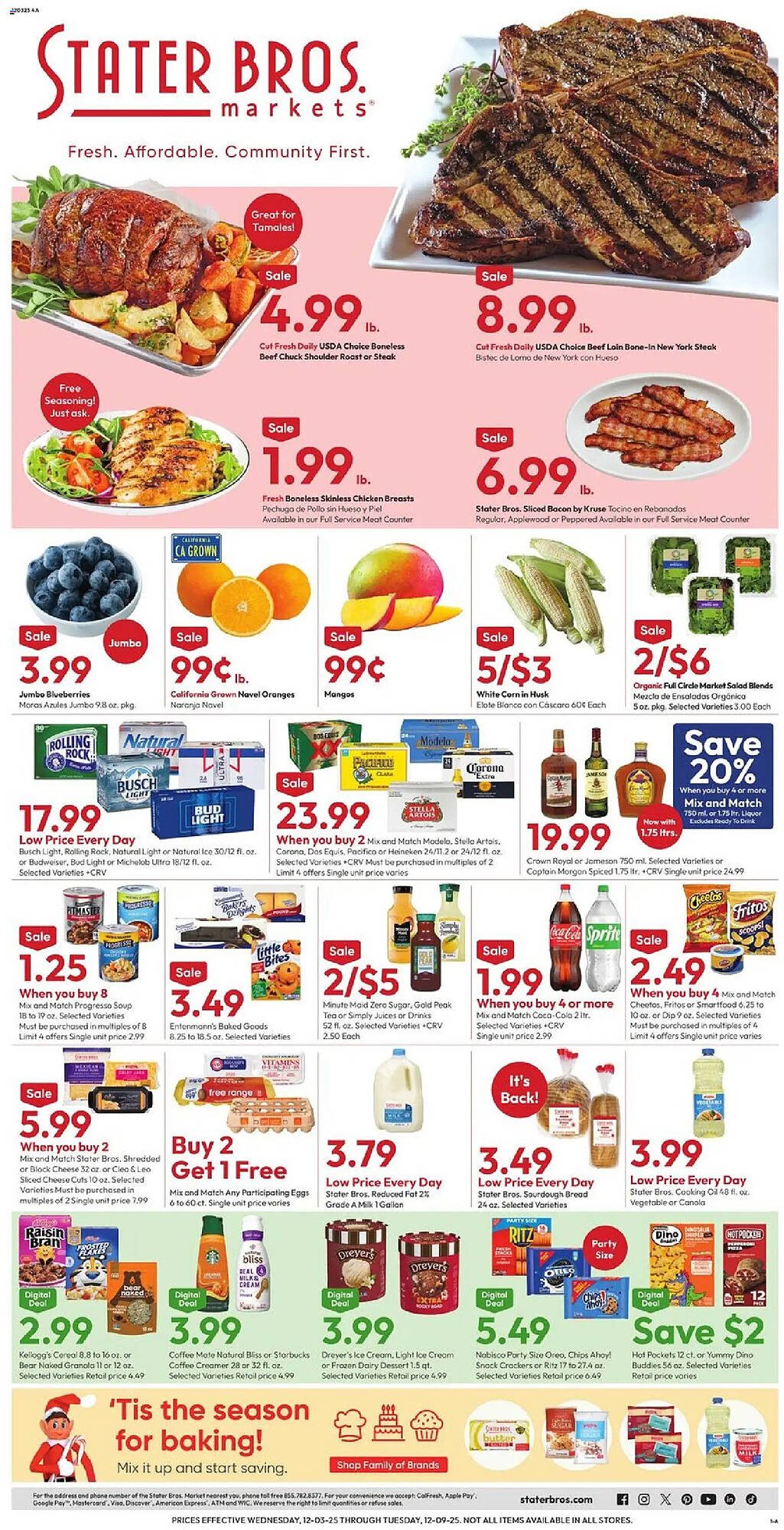 Stater Bros weekly ad