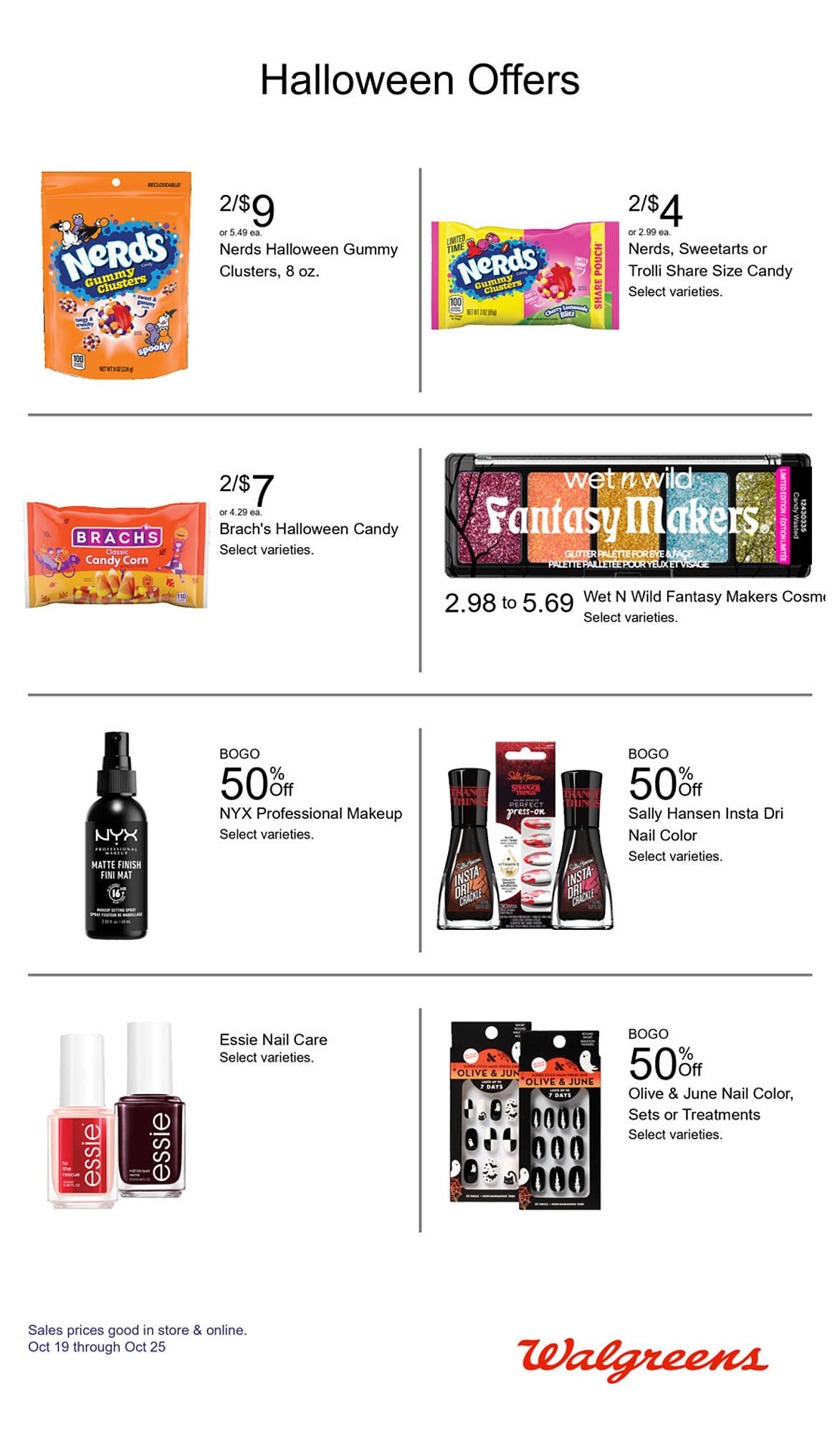 Walgreens weekly ad (2025-10-19 - 2025-10-25) | 2