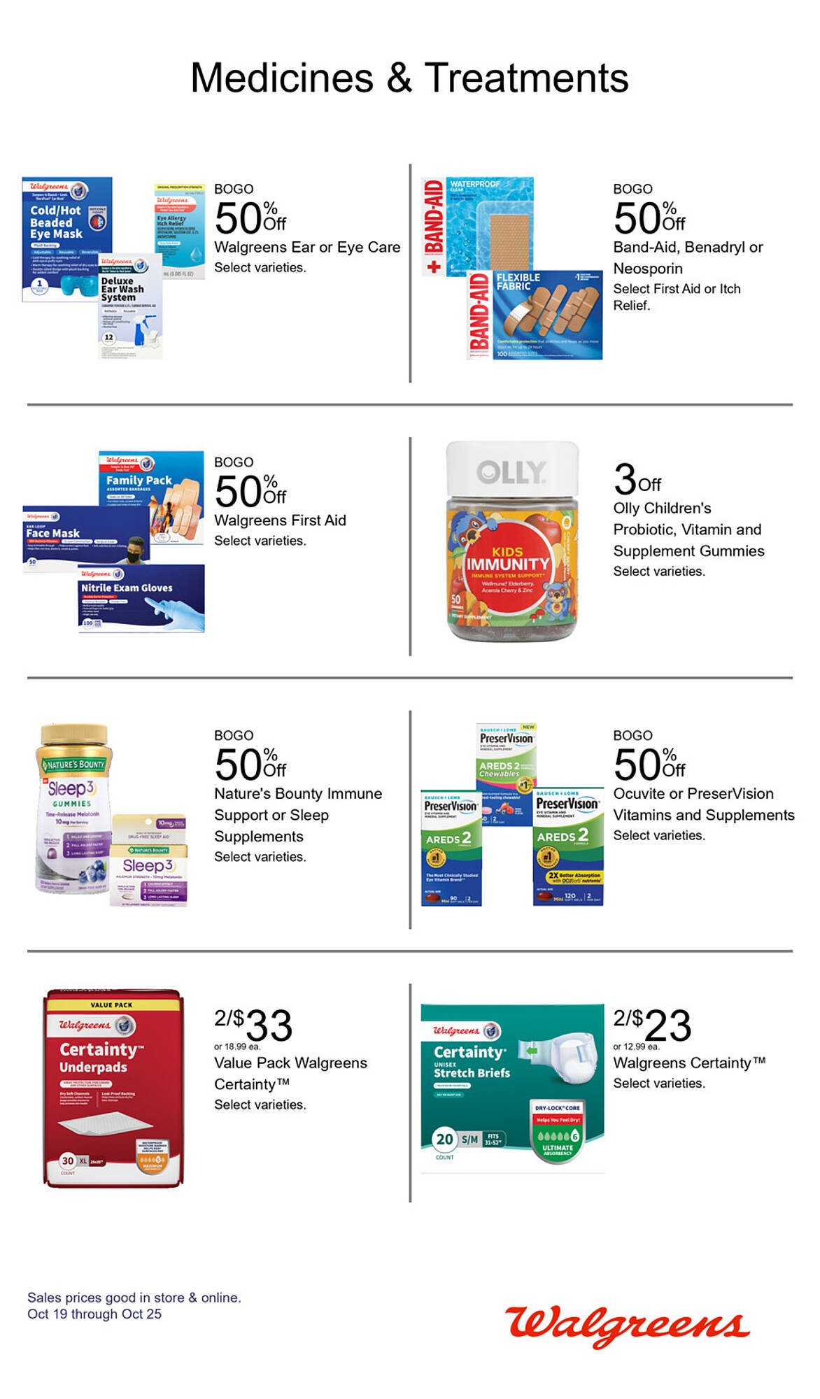 Walgreens weekly ad (2025-10-19 - 2025-10-25) | 19