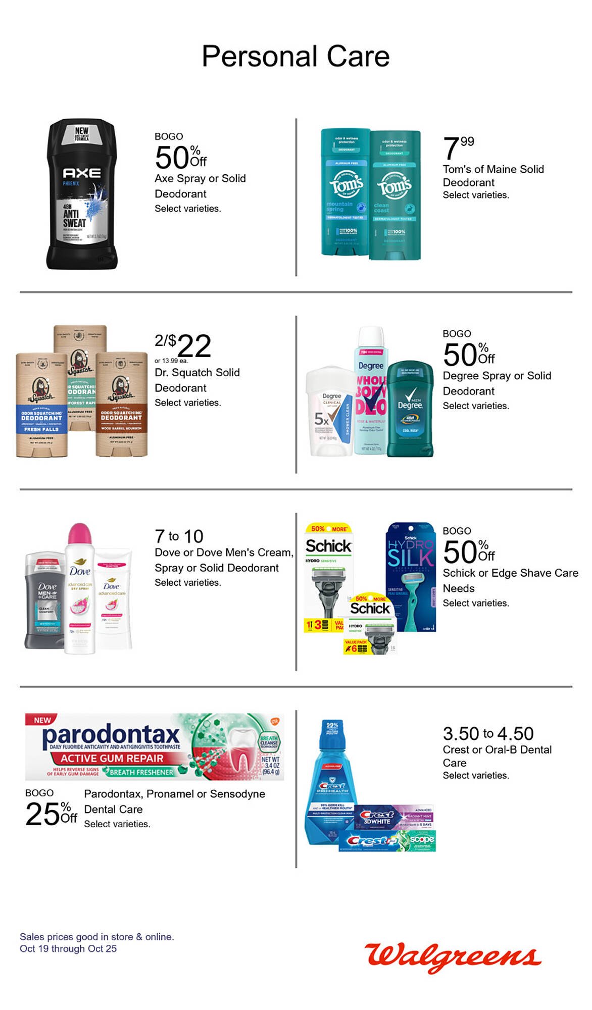 Walgreens weekly ad (2025-10-19 - 2025-10-25) | 24