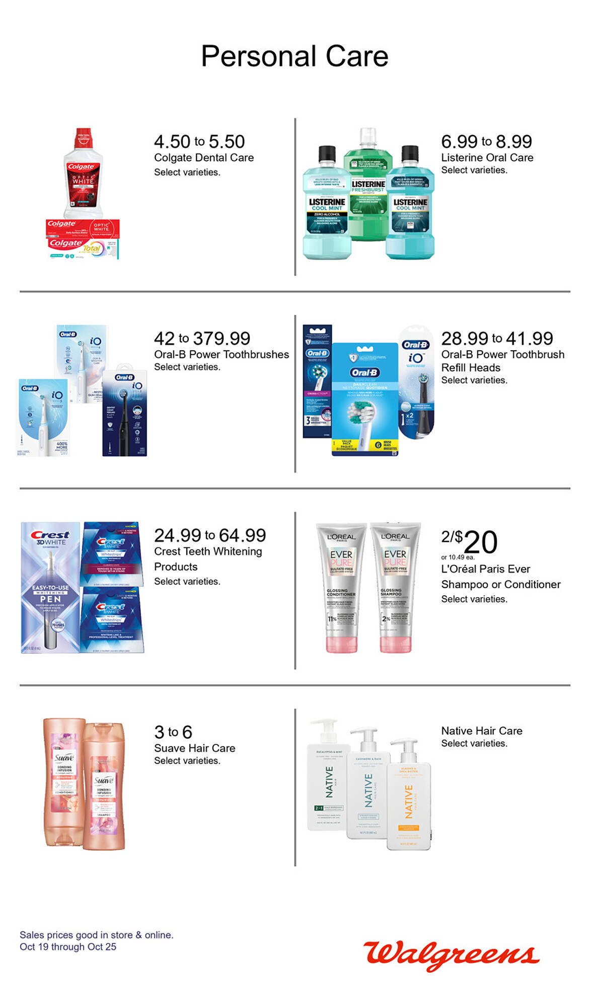 Walgreens weekly ad (2025-10-19 - 2025-10-25) | 25
