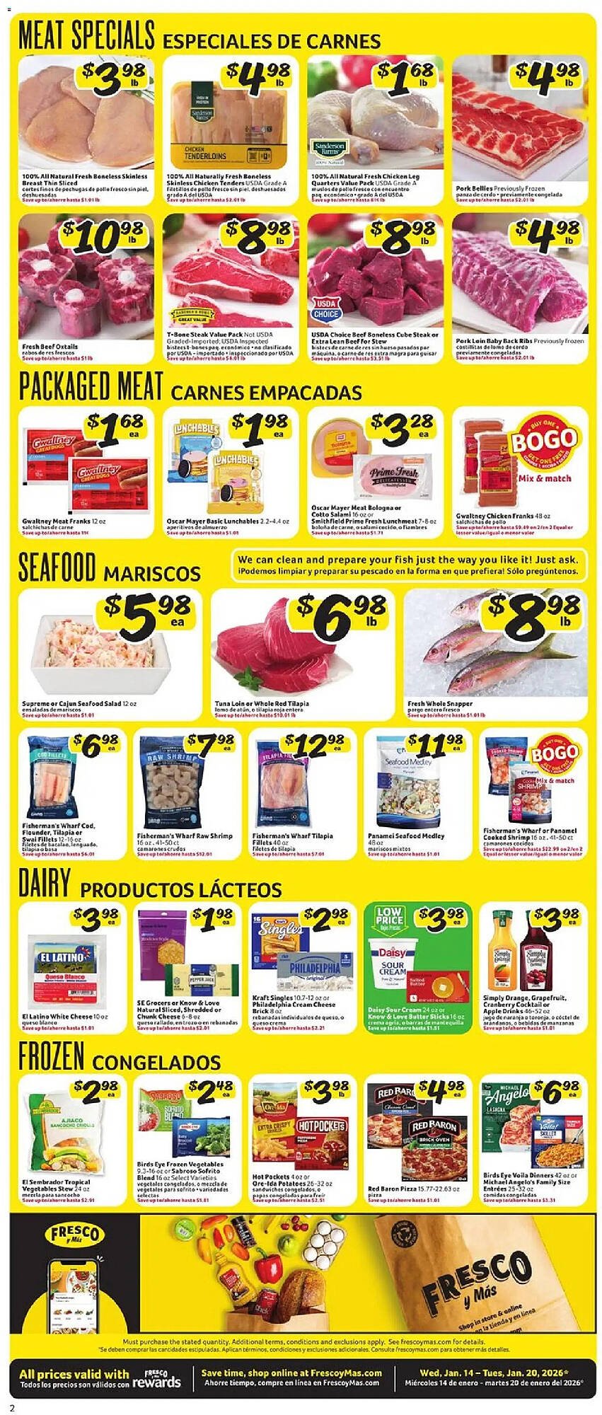 Fresco y Más weekly ad