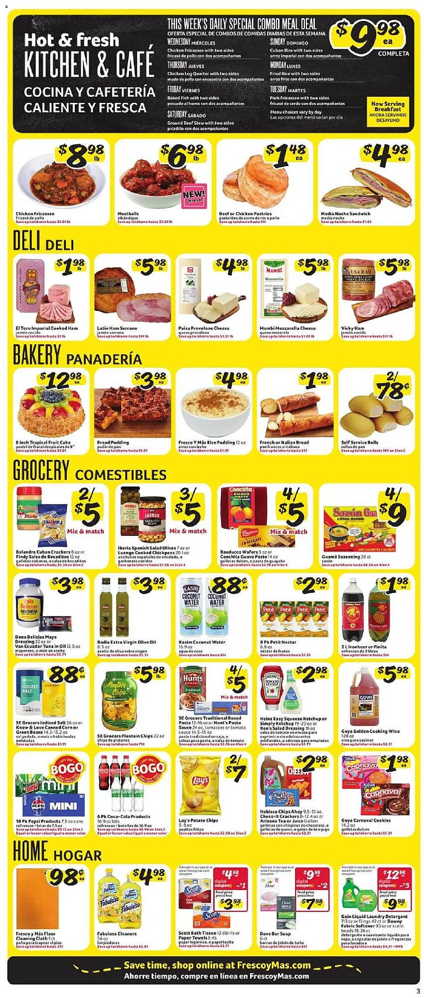 Fresco y Más weekly ad