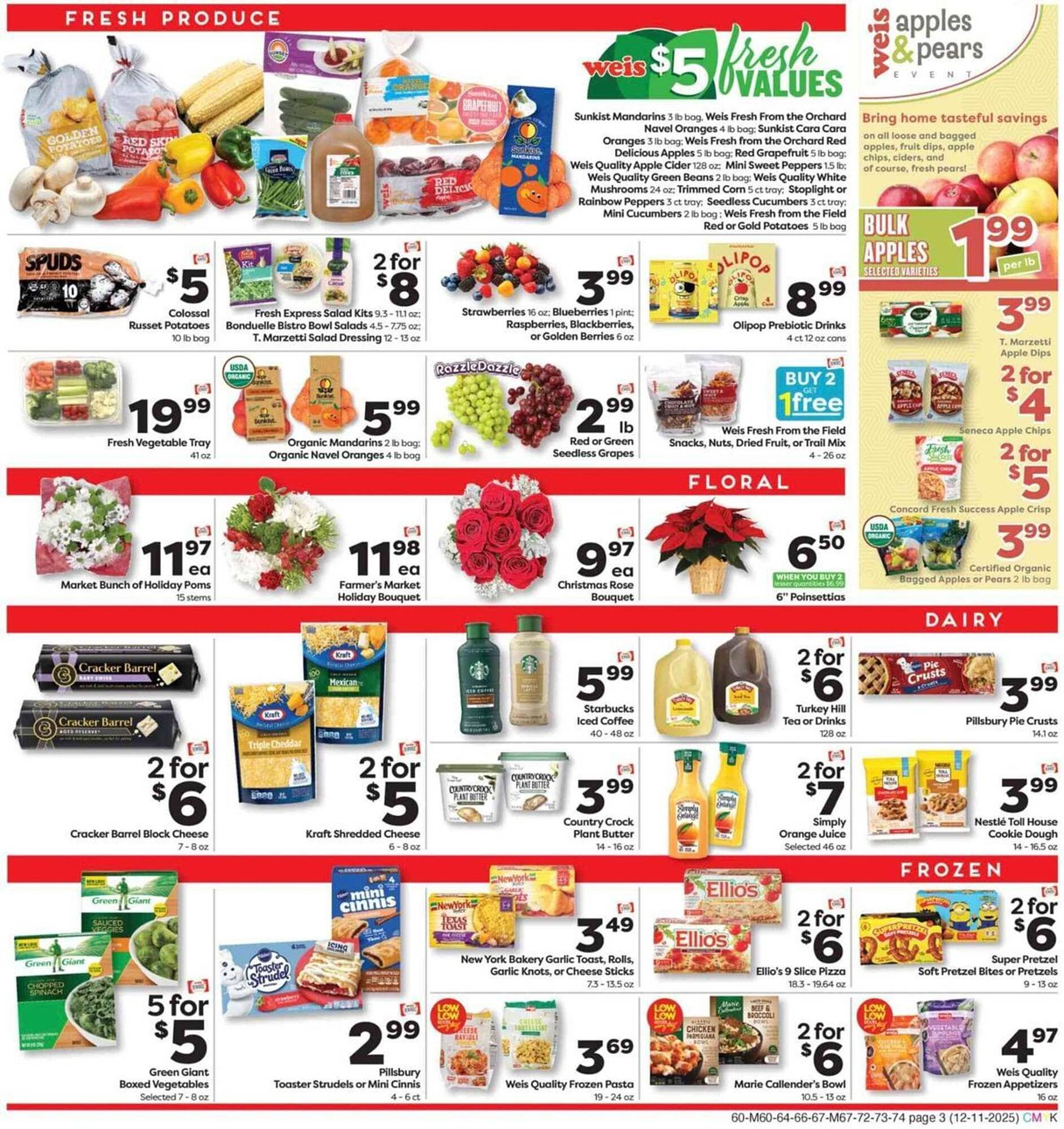 Weis Markets weekly ad