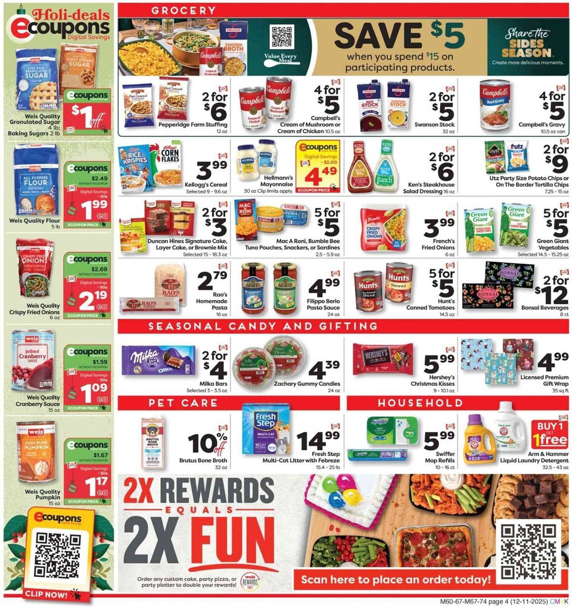 Weis Markets weekly ad