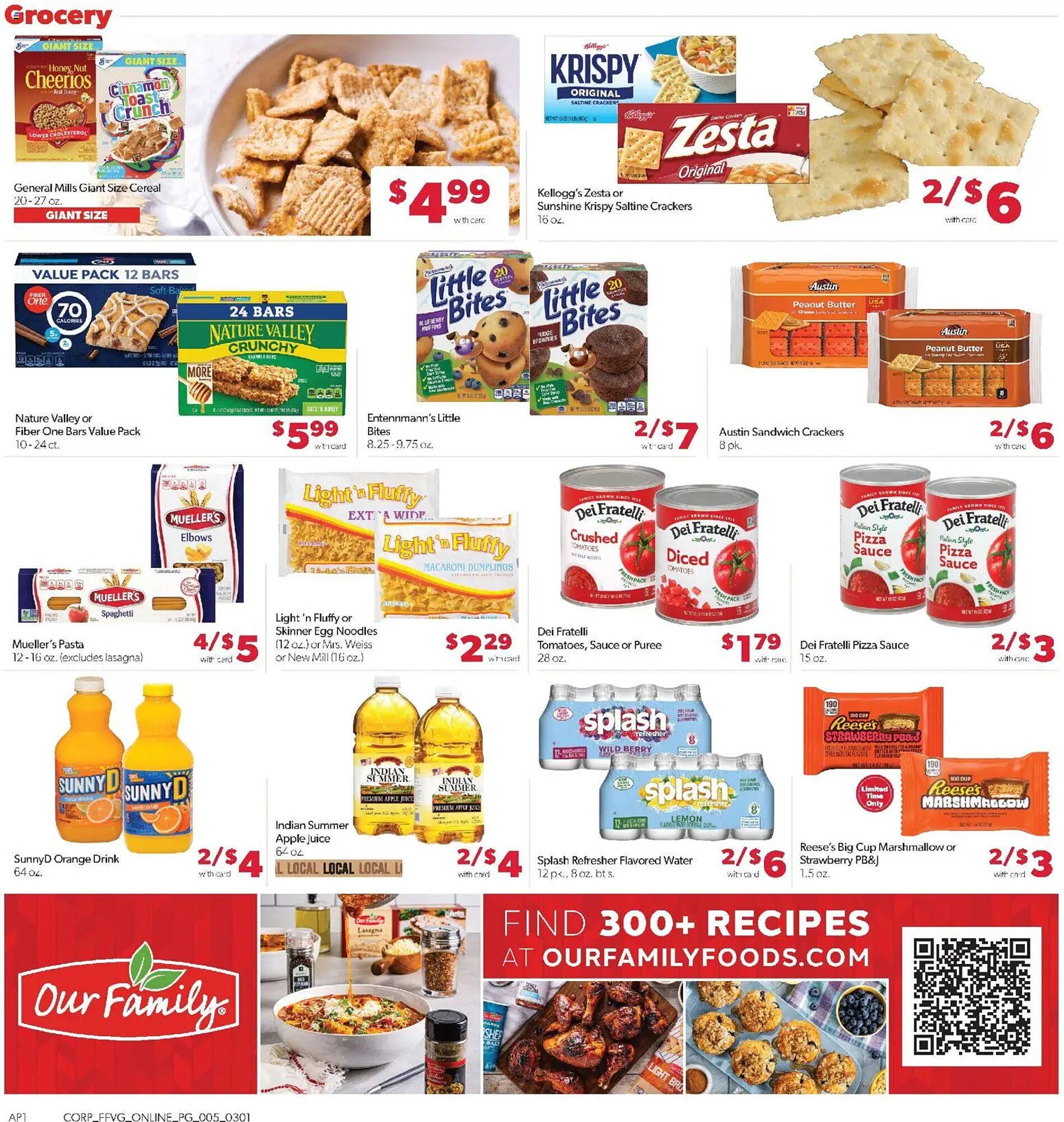 Family Fare weekly ad