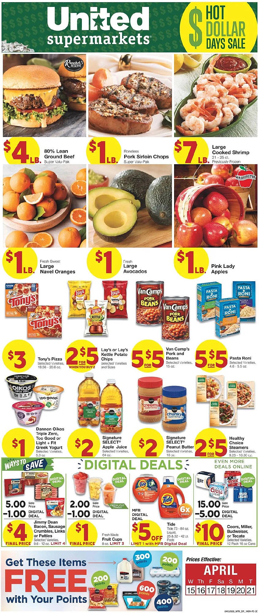 United Supermarkets weekly ad