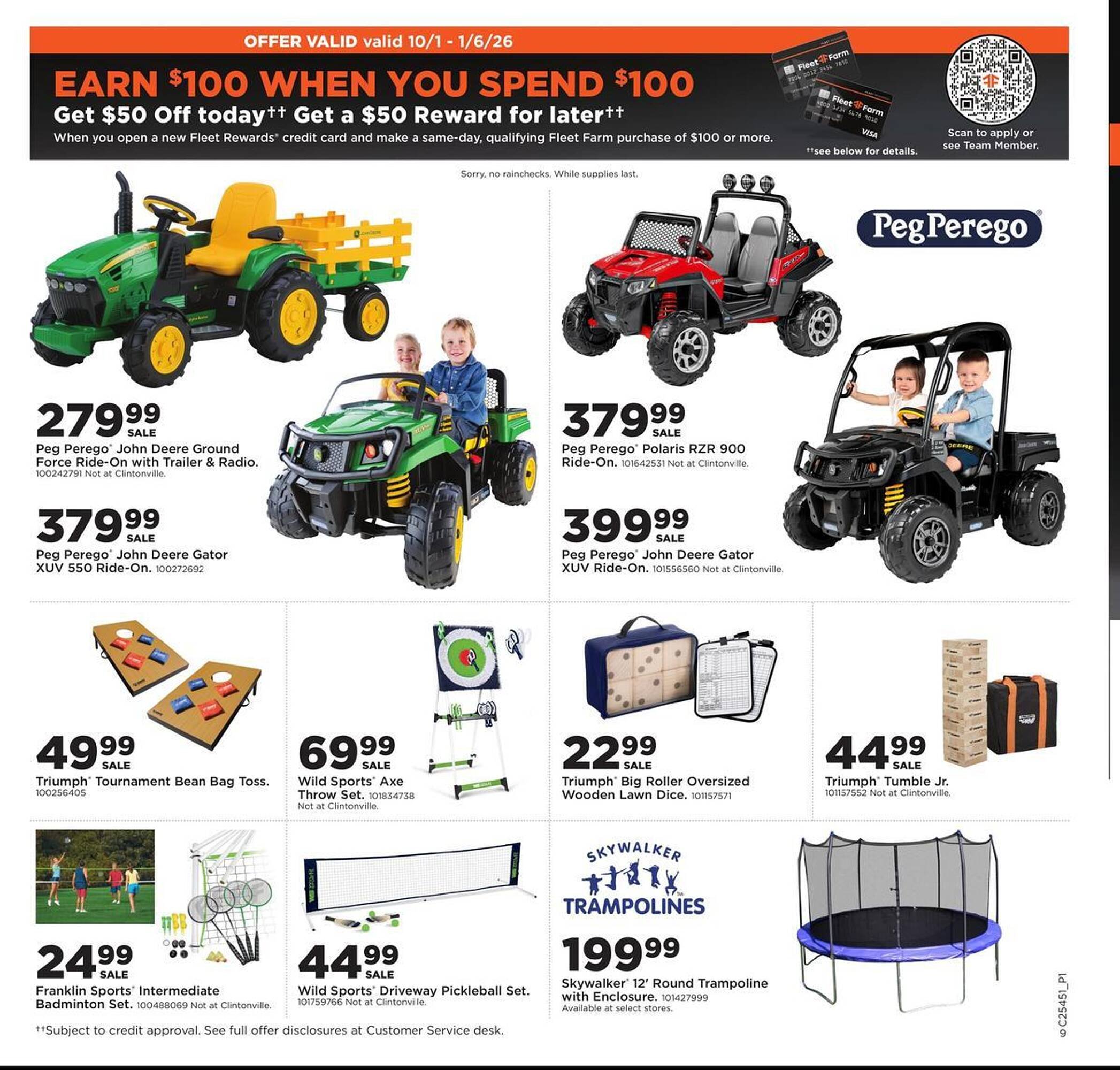 Fleet Farm weekly ad (2025-11-06 - 2025-11-12) | 11