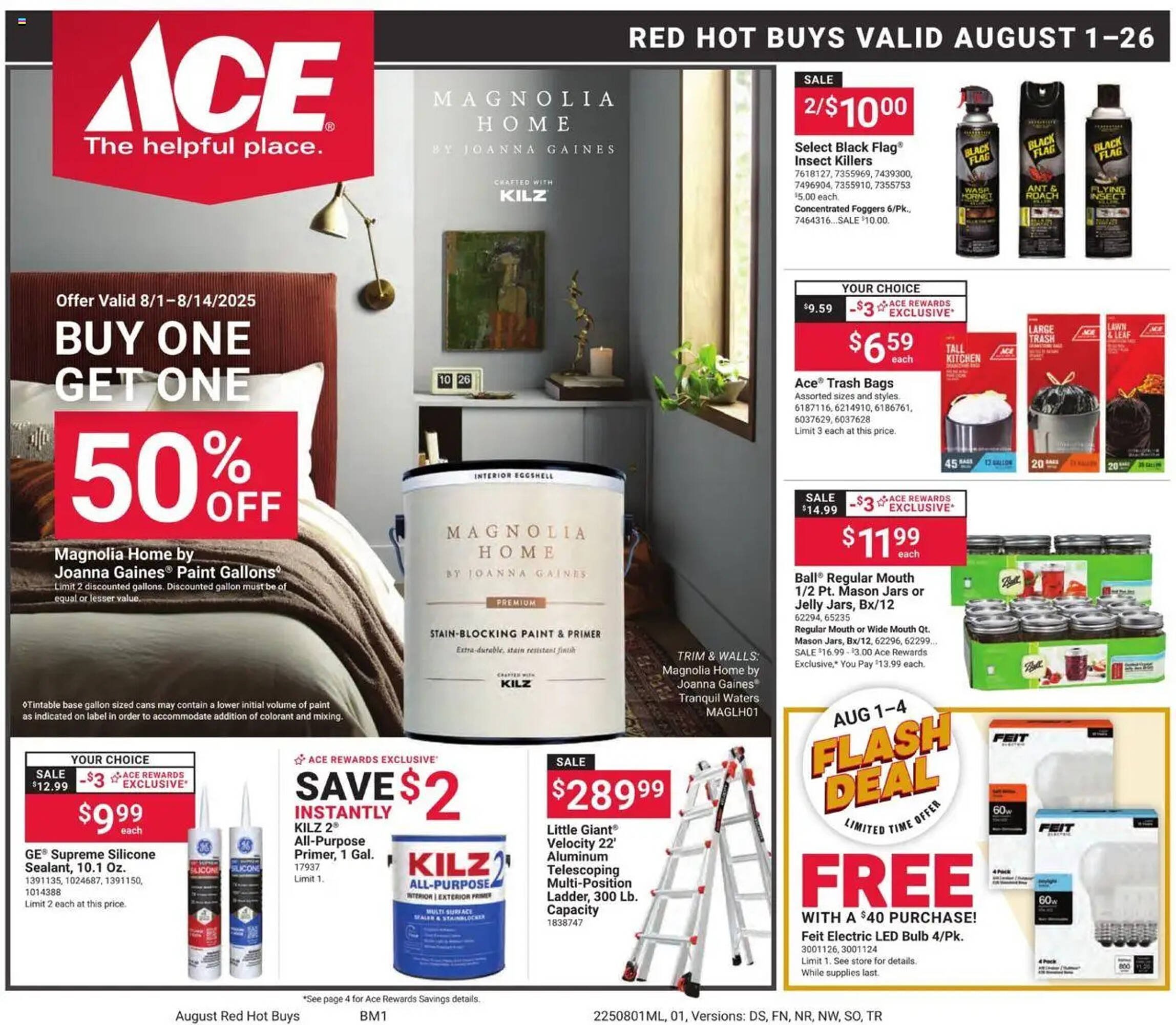 Ace Hardware Weekly Ad (2025-08-01 - 2025-08-26) | 1