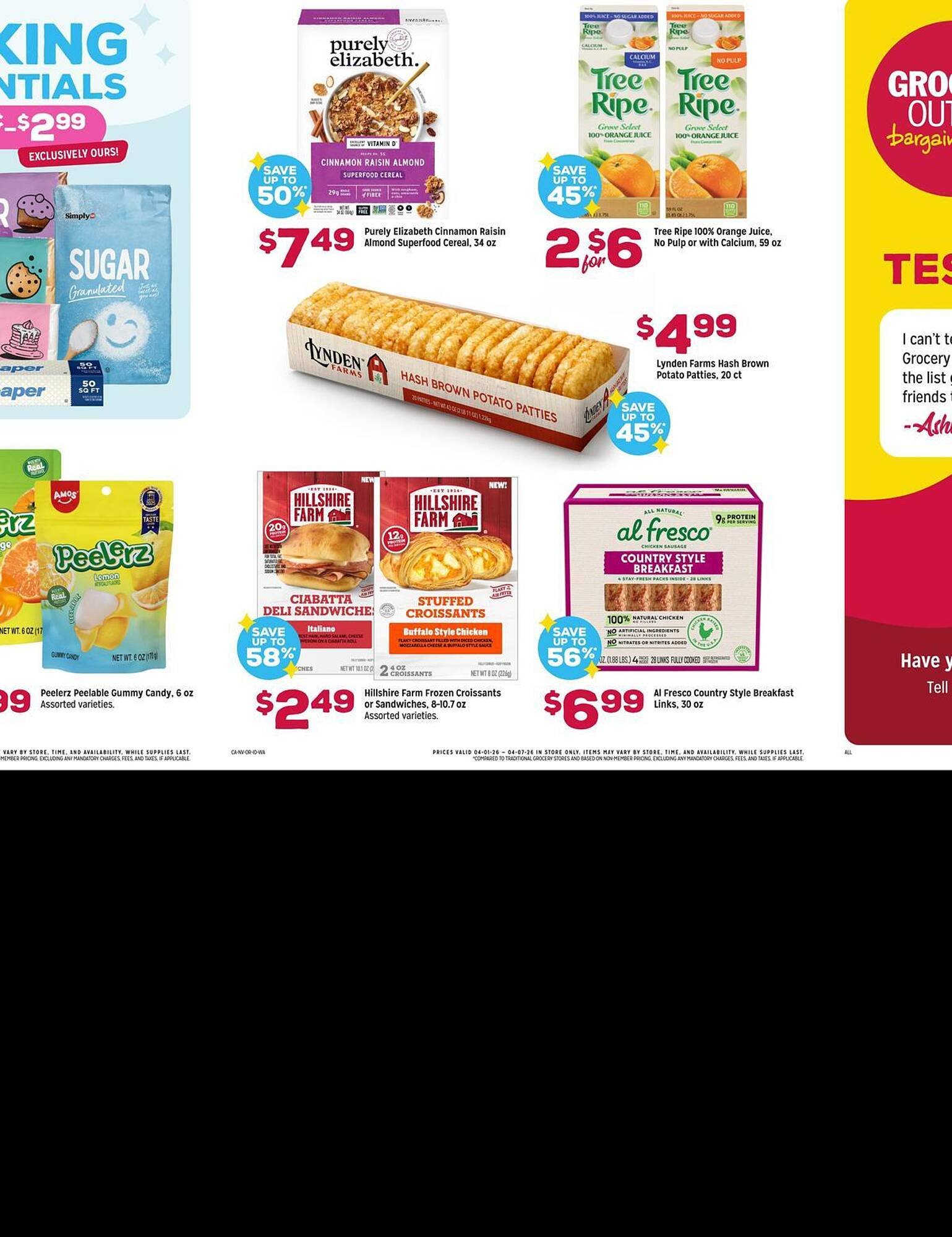 Grocery Outlet weekly ad