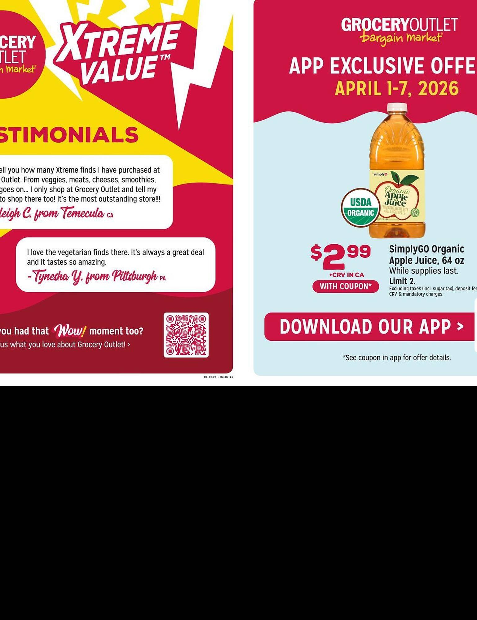 Grocery Outlet weekly ad