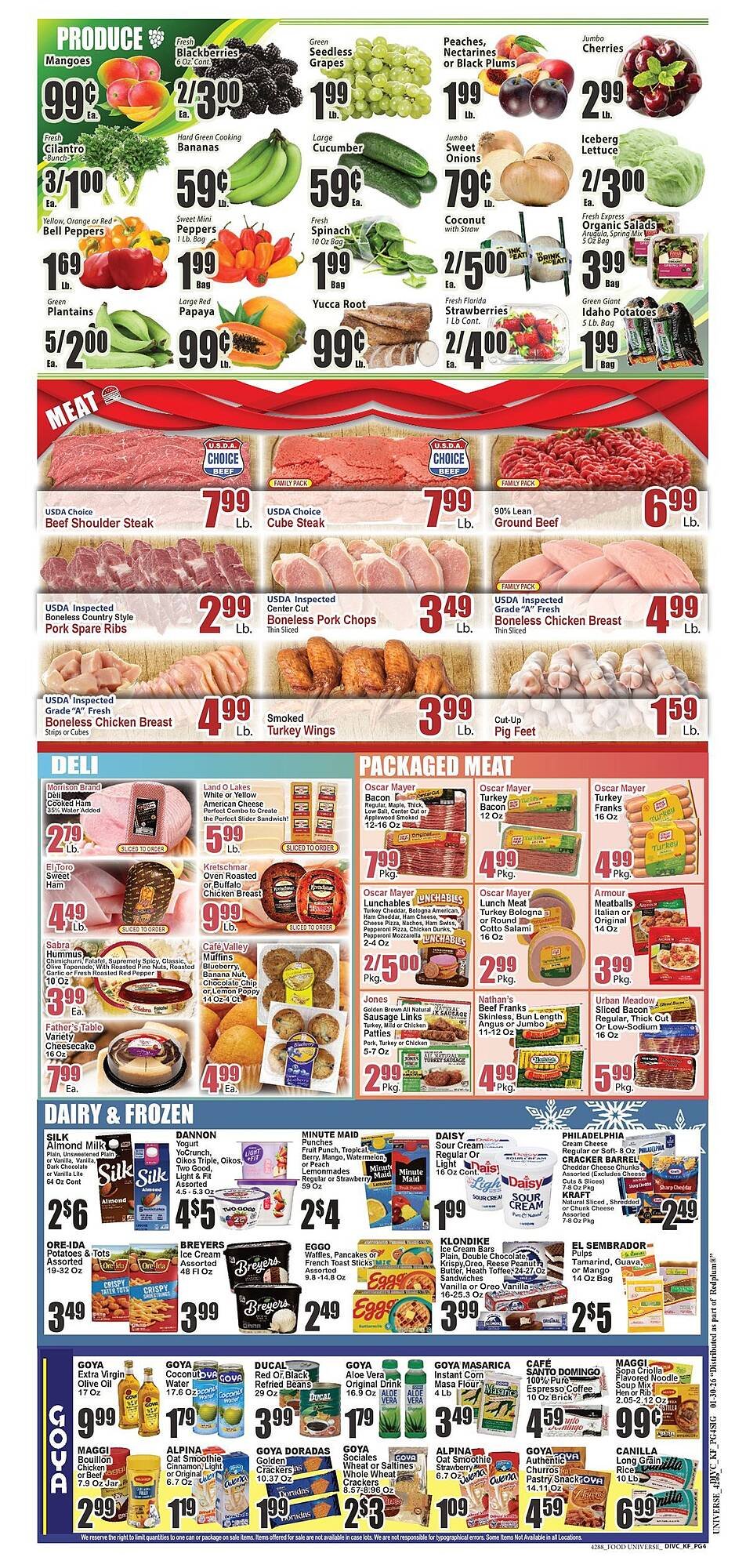 Food Universe circular