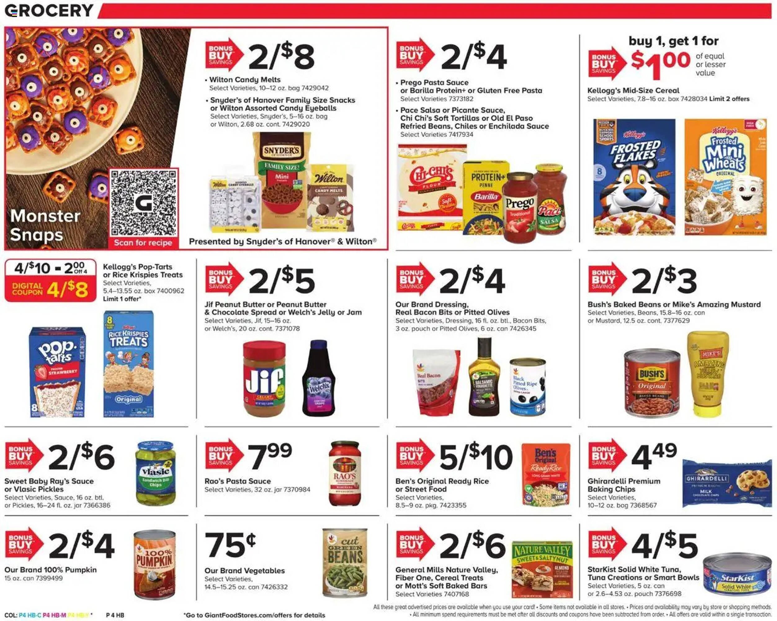 GIANT weekly ad (2025-10-17 - 2025-10-24) | 10