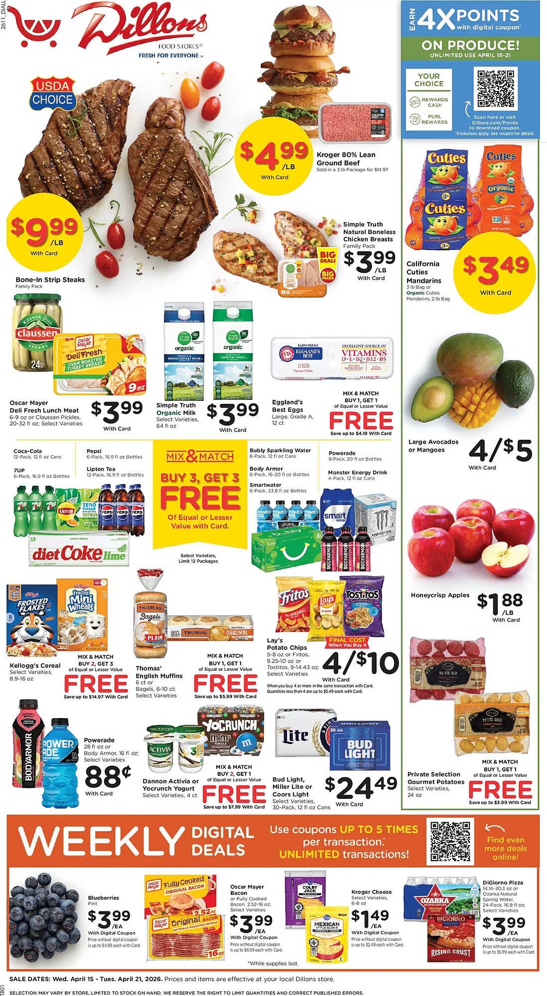 Dillons weekly ad