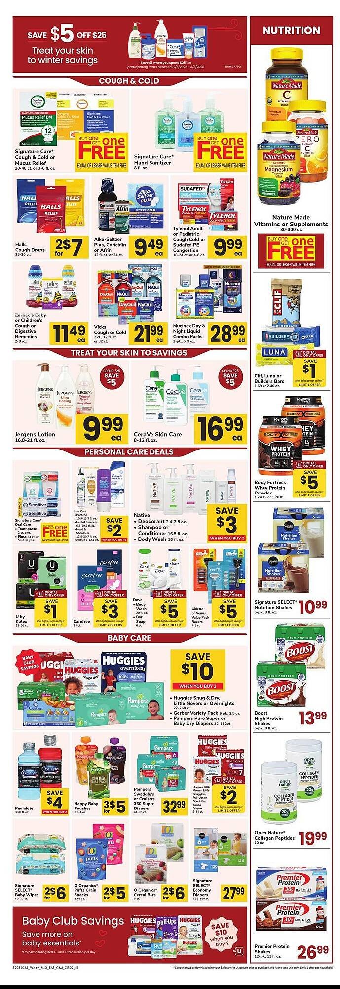 Safeway weekly ad