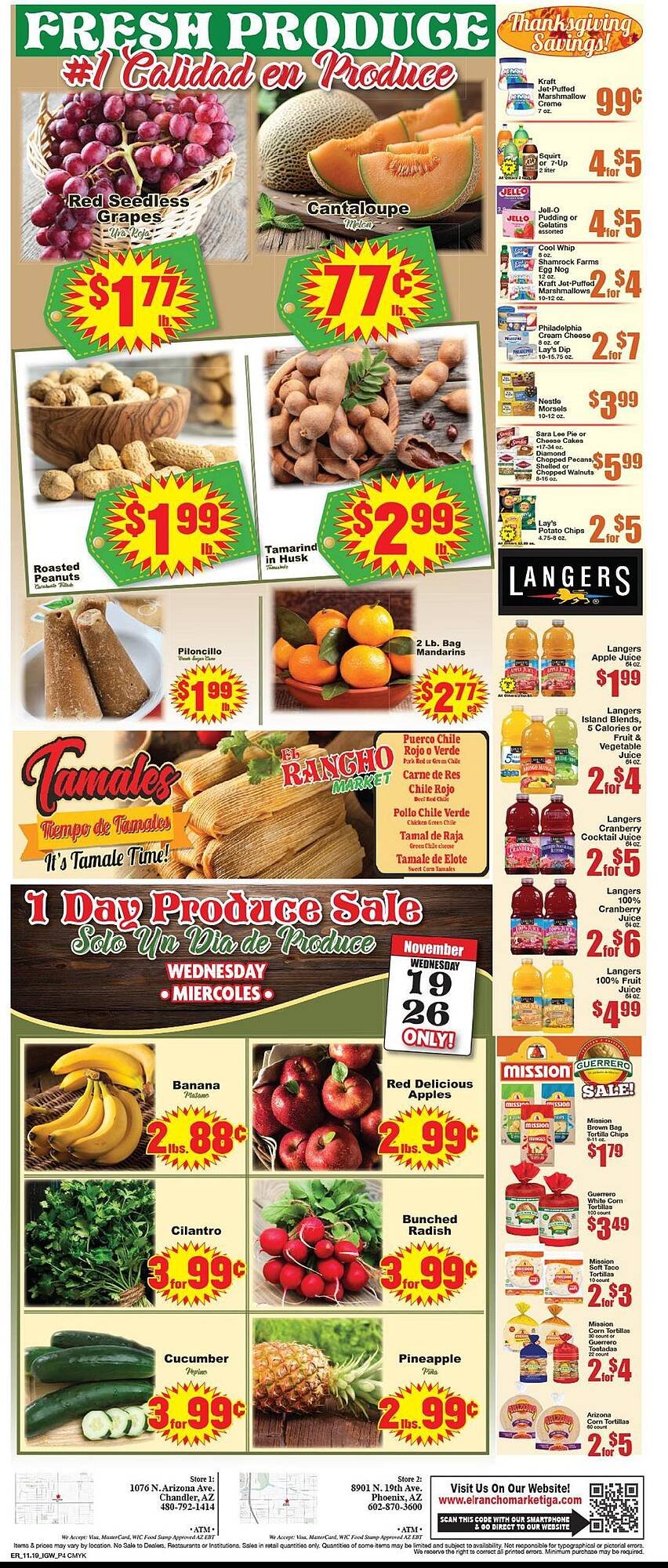 Supermercado El Rancho weekly ad (2025-11-19 - 2025-11-26)
