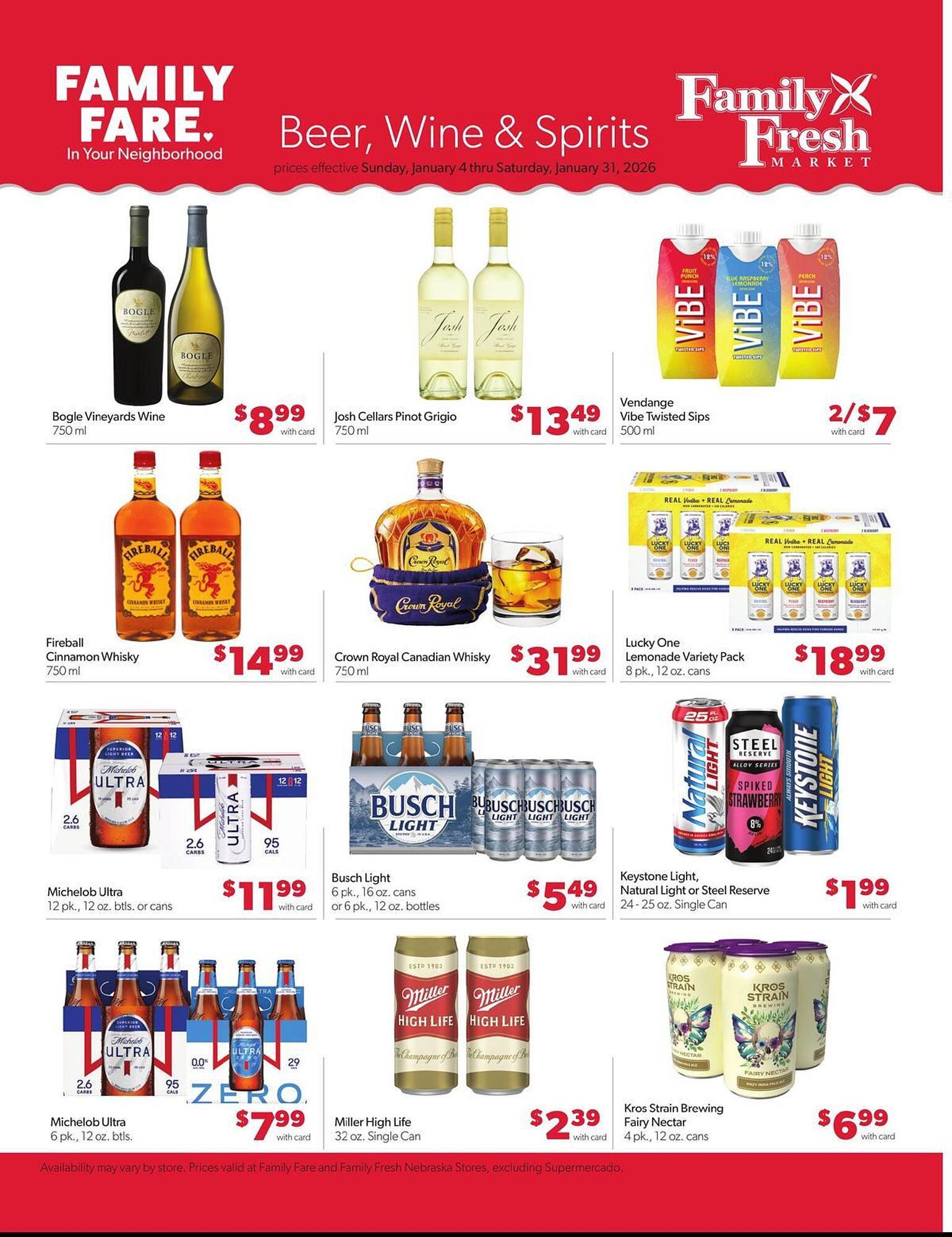 Family Fare weekly ad