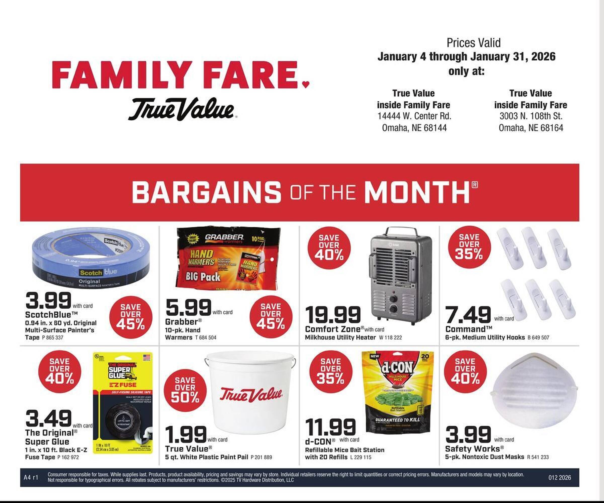 Family Fare weekly ad