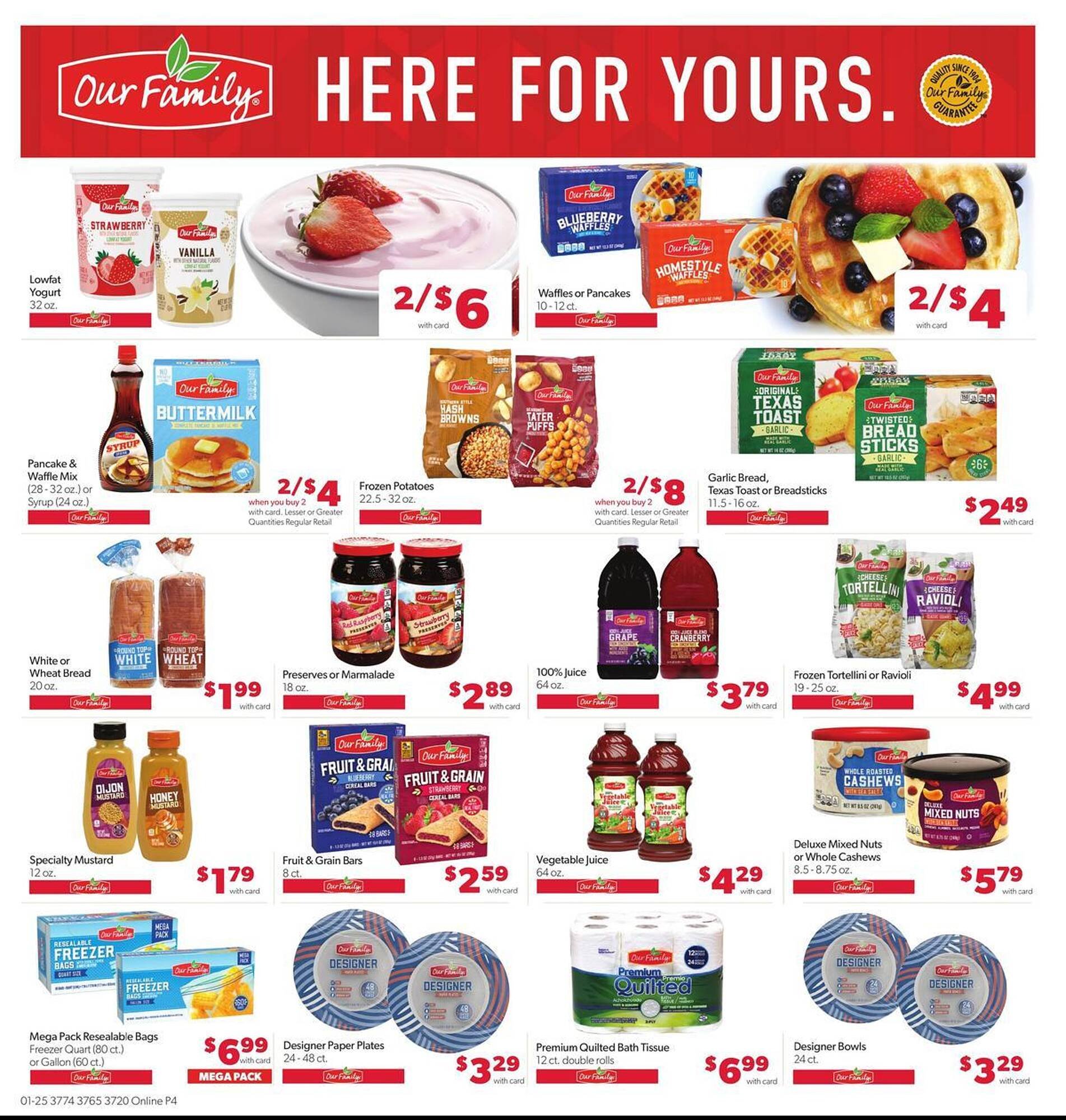 Family Fare weekly ad