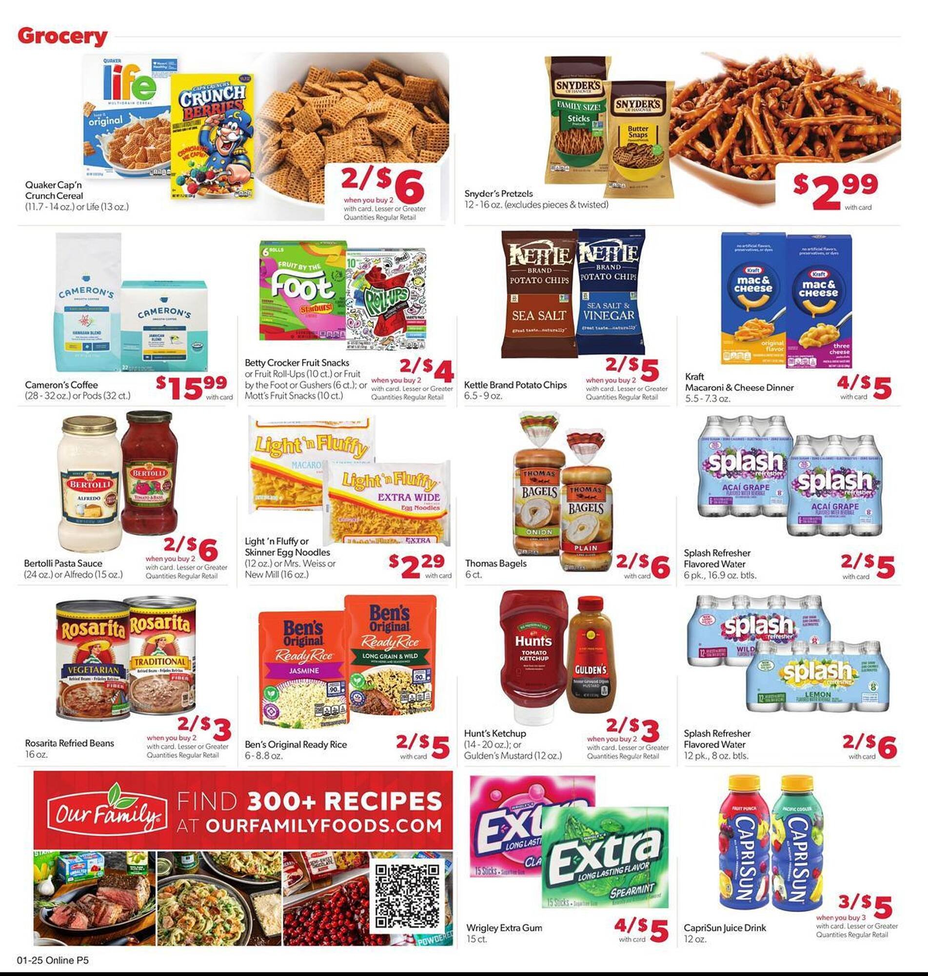 Family Fare weekly ad