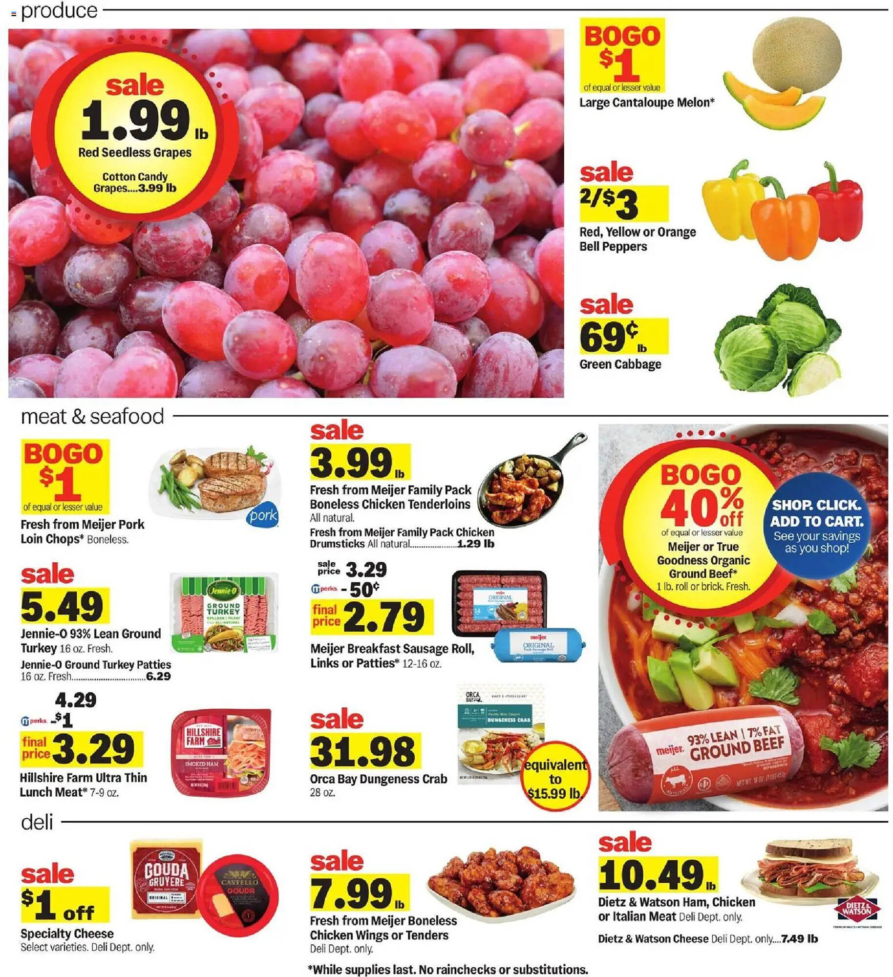 Meijer weekly ad