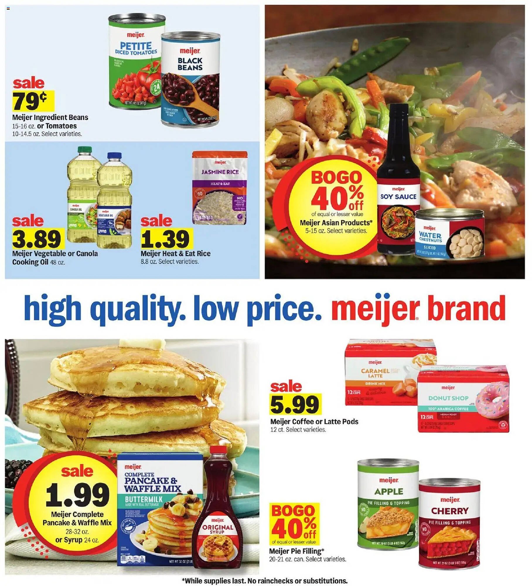Meijer weekly ad