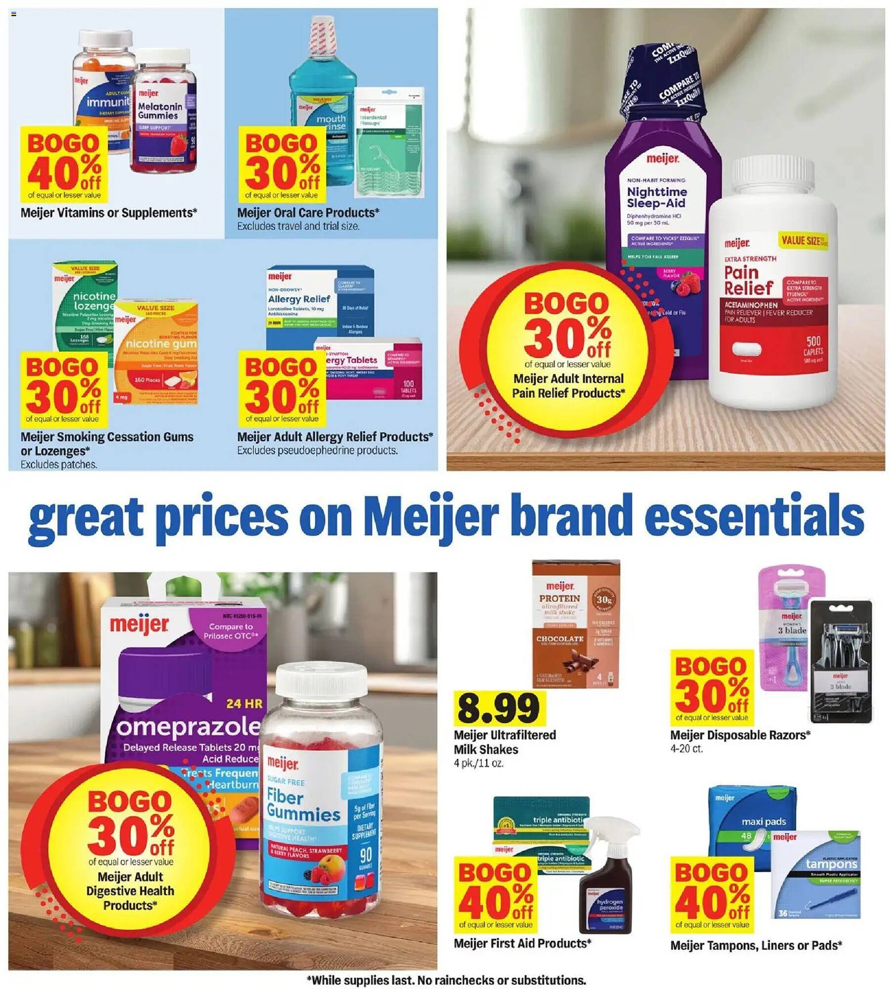 Meijer weekly ad