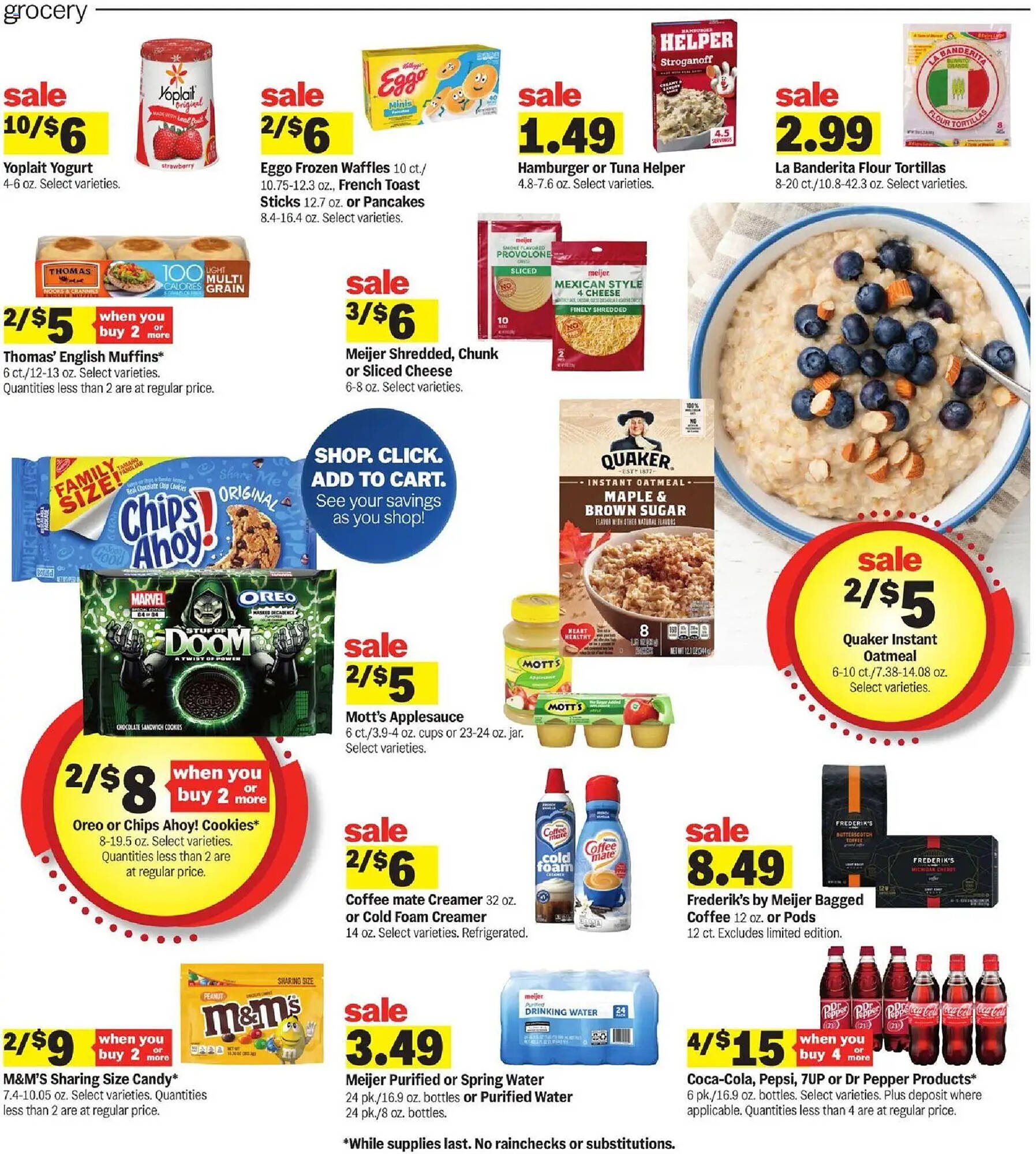 Meijer weekly ad