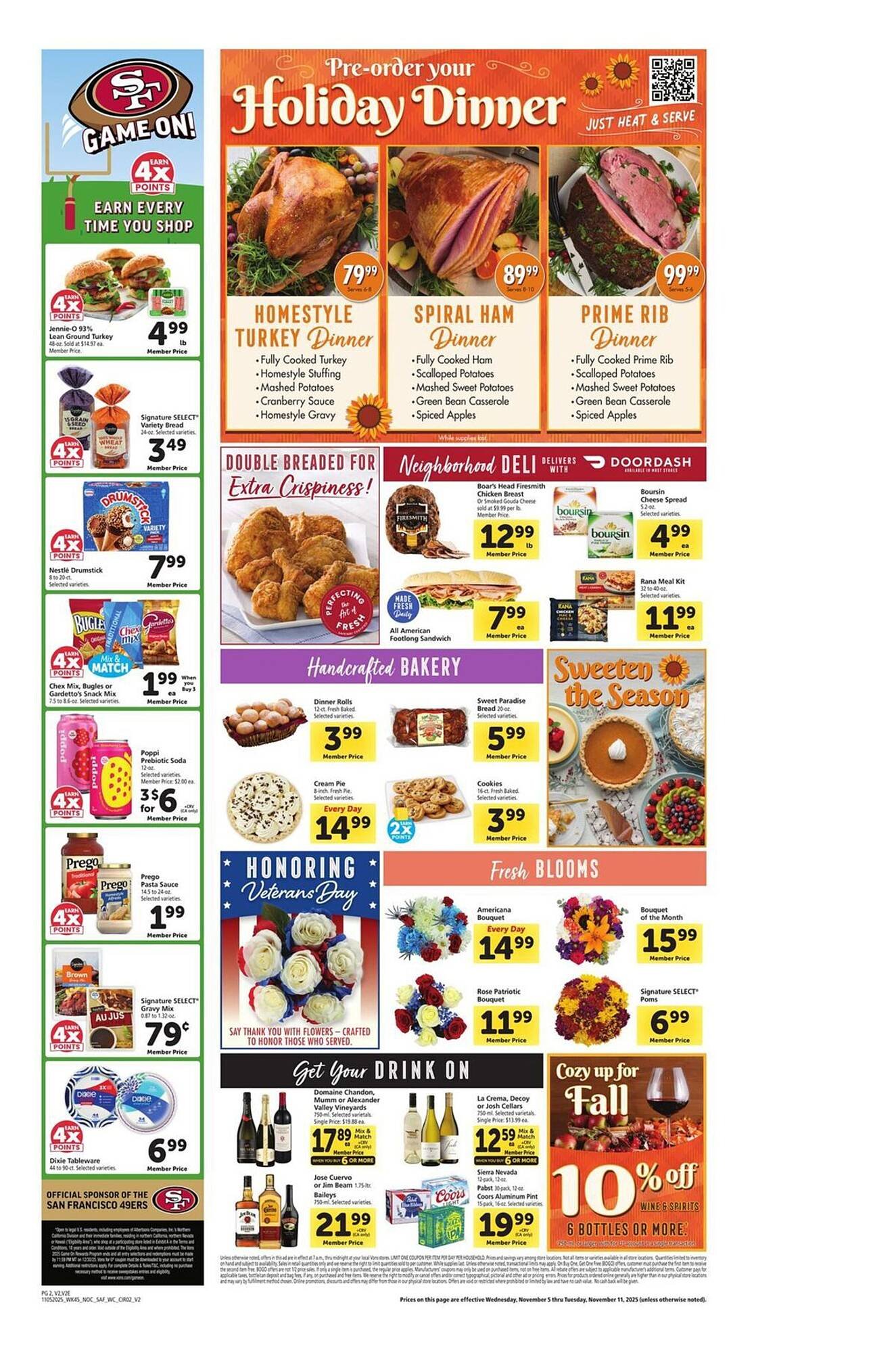 Vons weekly ad (2025-11-05 - 2025-11-11) | 2