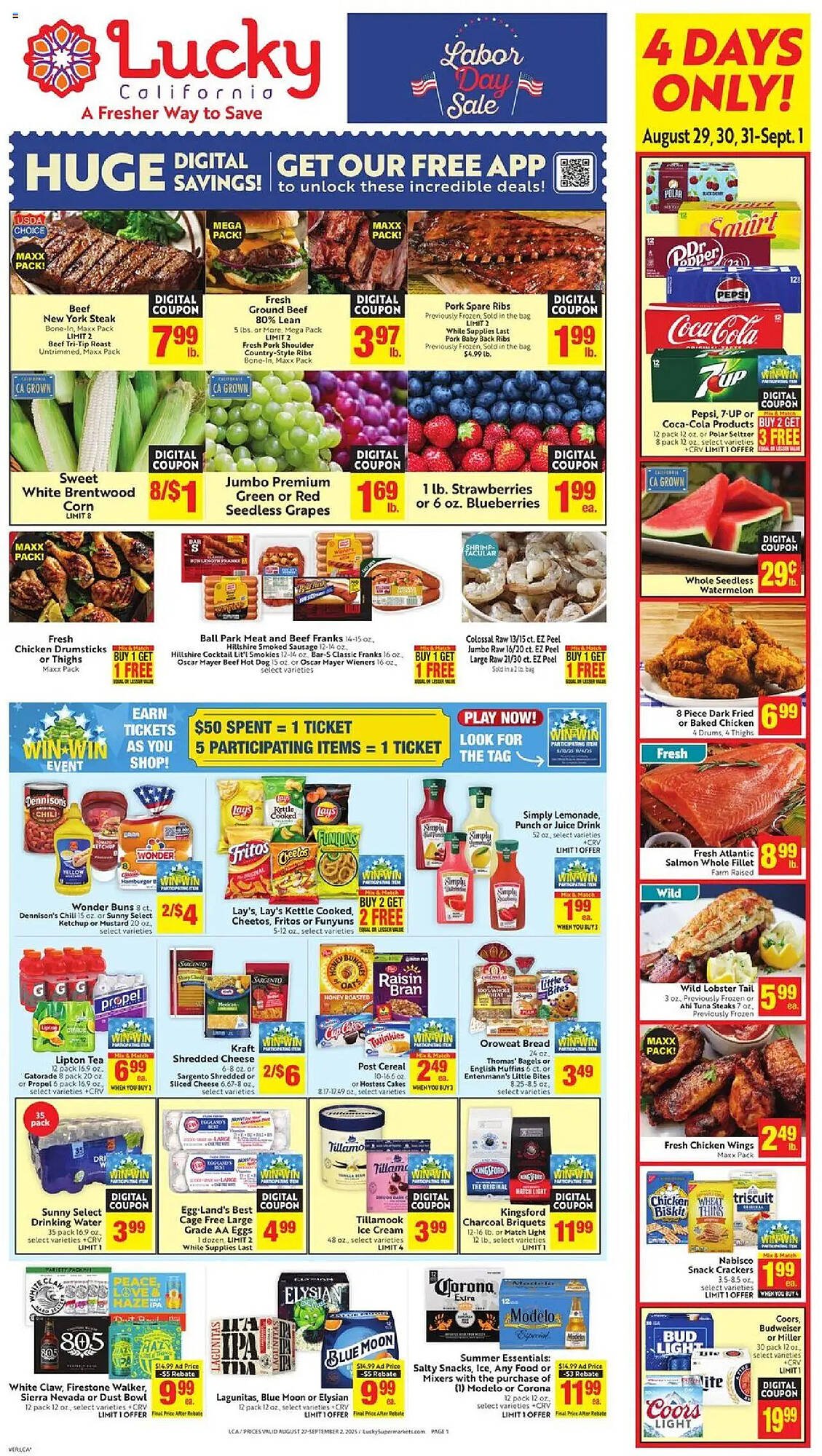 Lucky Supermarkets Weekly Ad (2025-08-27 - 2025-09-03) | 1