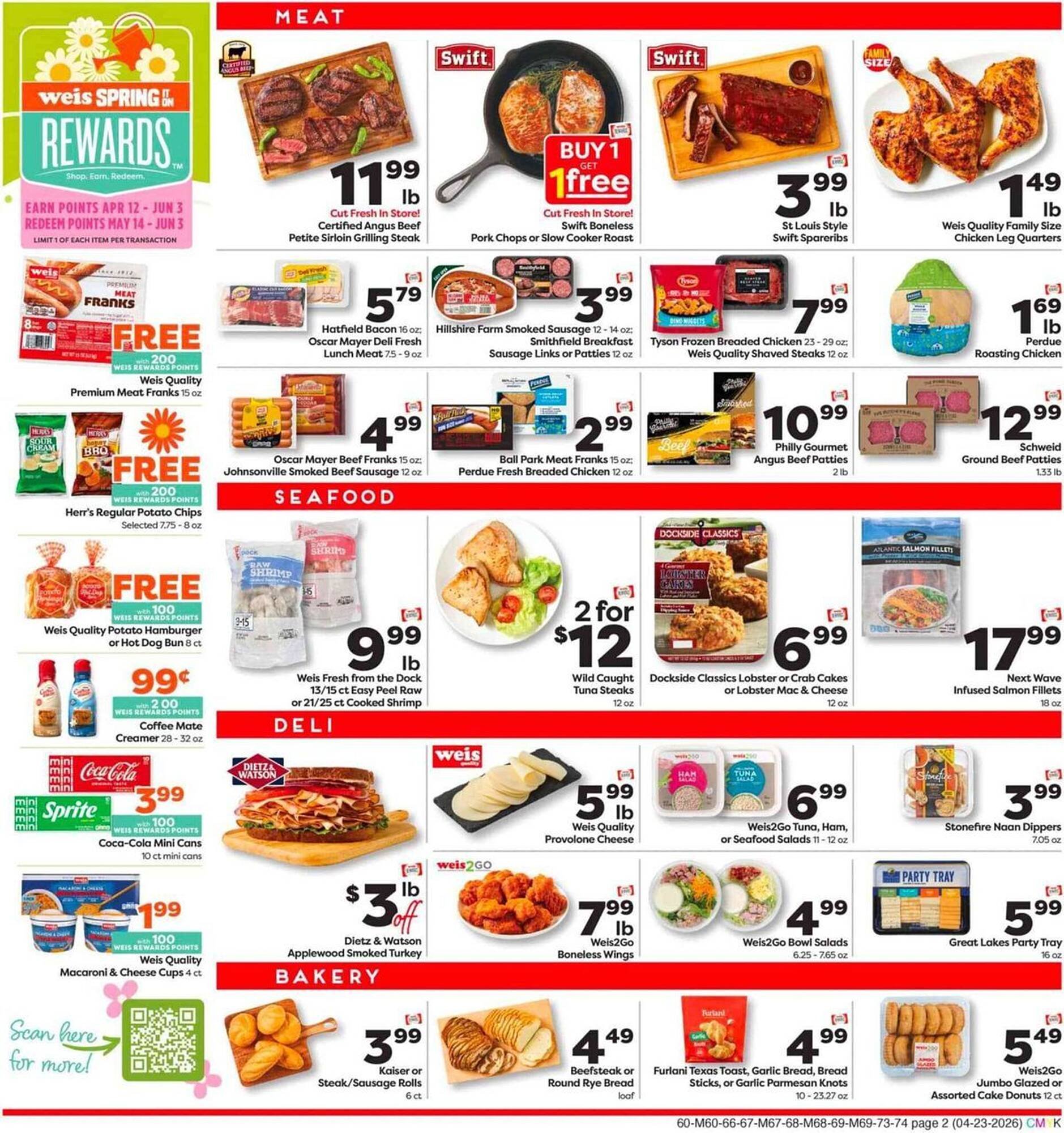 Weis Markets weekly ad